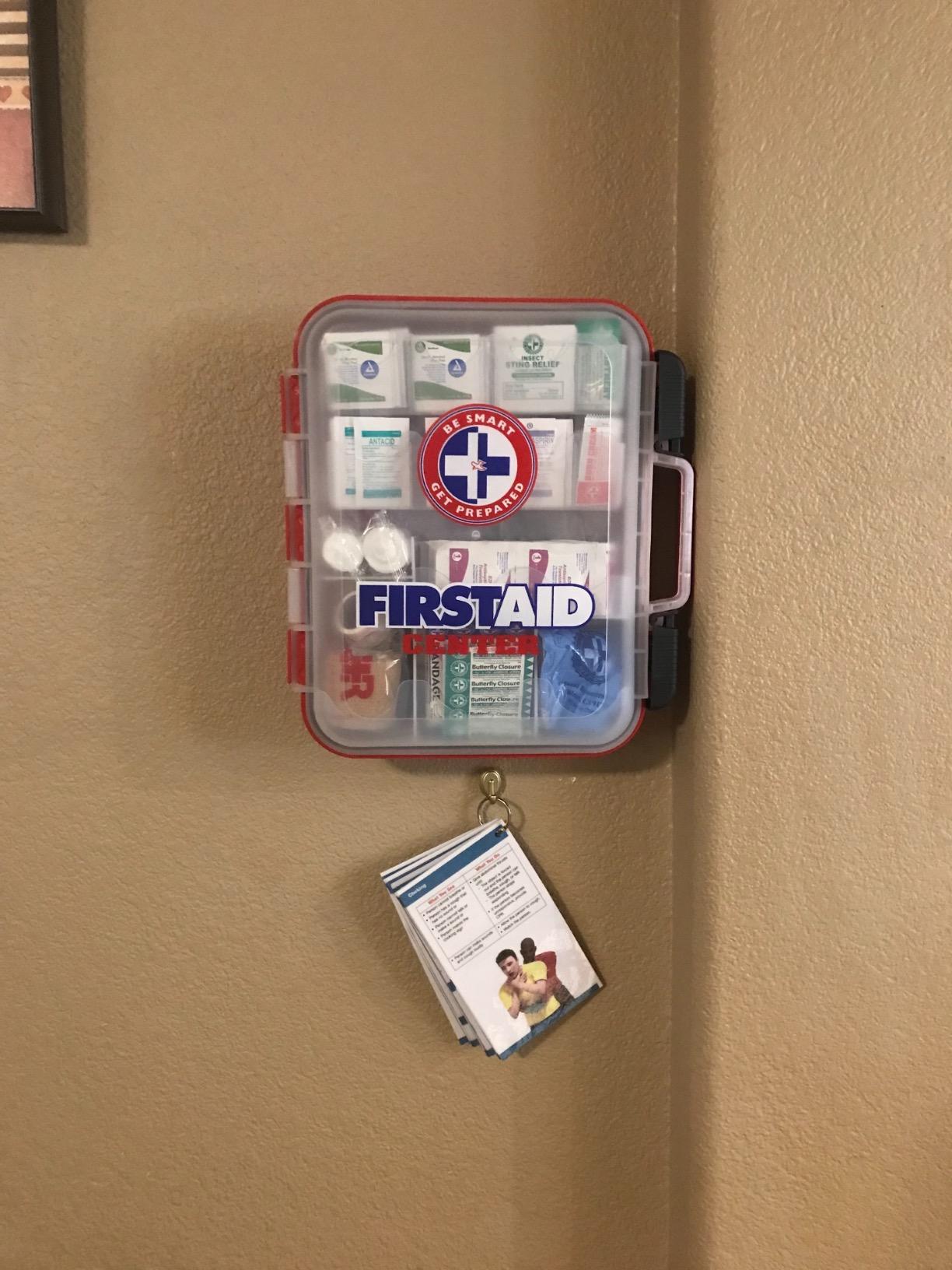 Be Smart Get Prepared 326 Pc OSHA ANSI First Aid Kit Hard Case 100 People customer photo 2