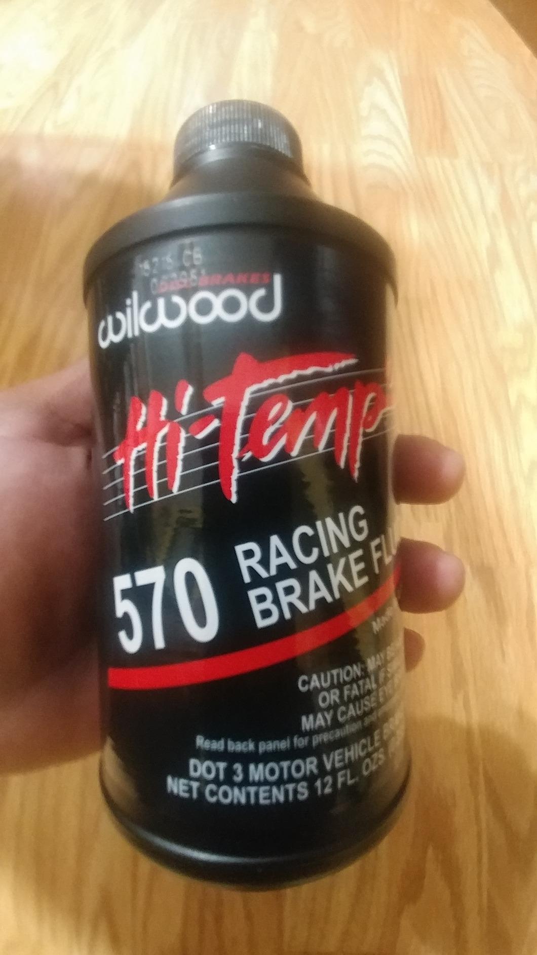 Wilwood Brake Fluid, 570 Hi-Temp Racing, DOT 3, 12 oz Bottle, Each customer photo 1