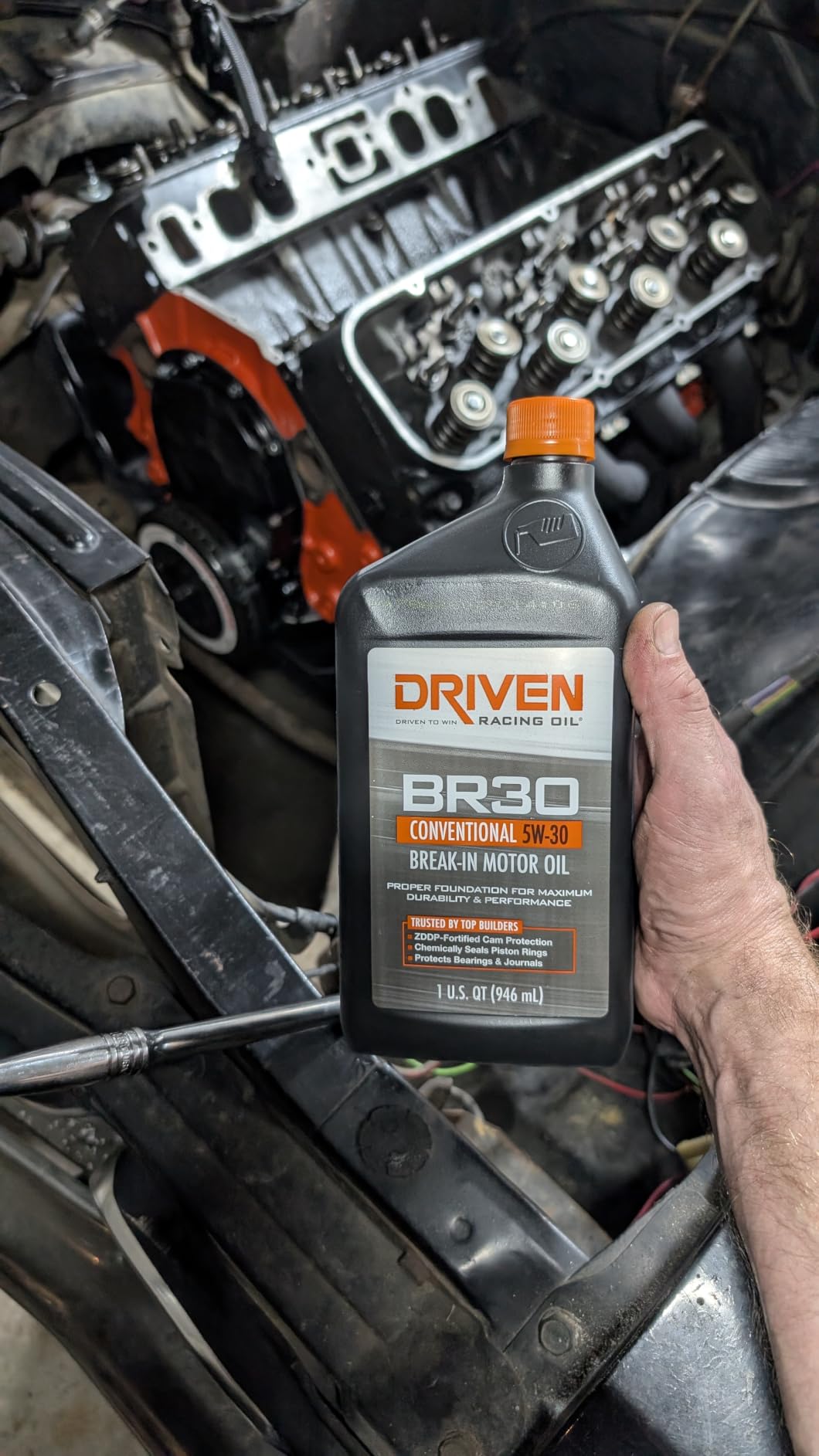 Driven Racing Oil BR30 Conventional Break In Oil 5w-30 Quart Bottle customer photo 1