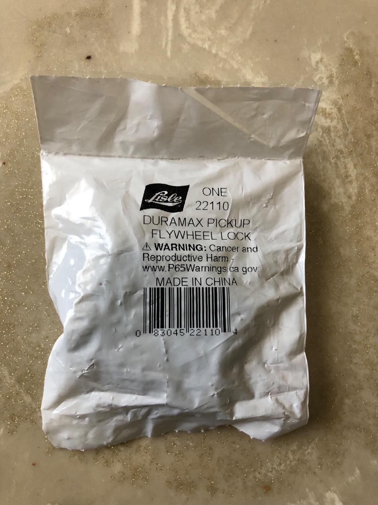 Lisle 22110 Flywheel Lock customer photo 1