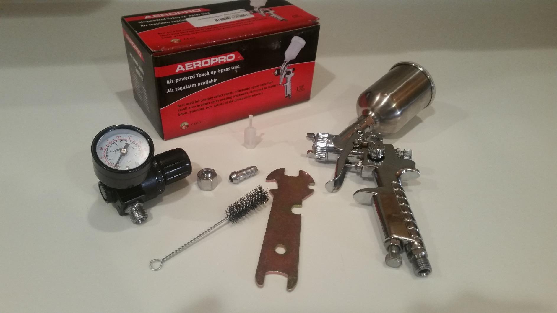 TCP Global Automotive HVLP Spray Gun - 1.2mm Fluid Tip Gravity Feed customer photo 1
