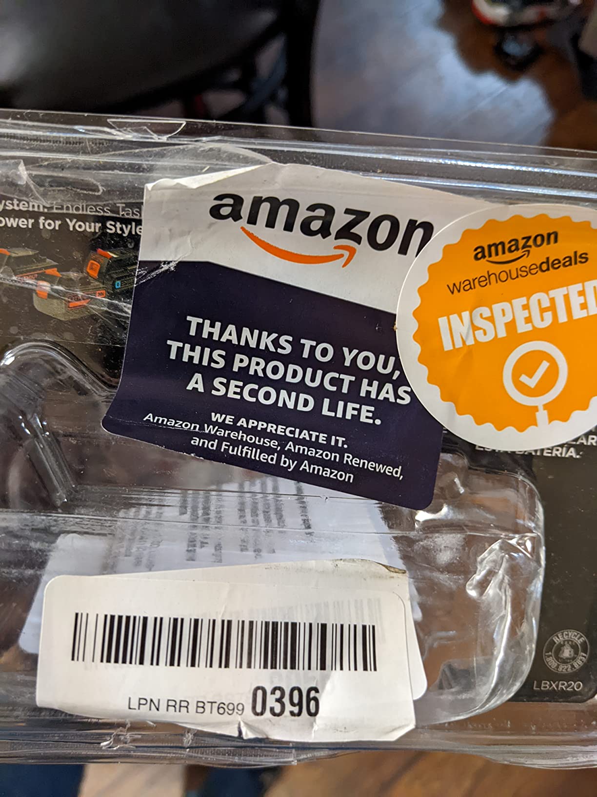 BLACK+DECKER 20V MAX Battery, 1.5Ah Lithium Ion Battery, Extended Runtime, Compatible with Tools, Outdoor Equipment and 20V Vacuums (LBXR20) customer photo 2