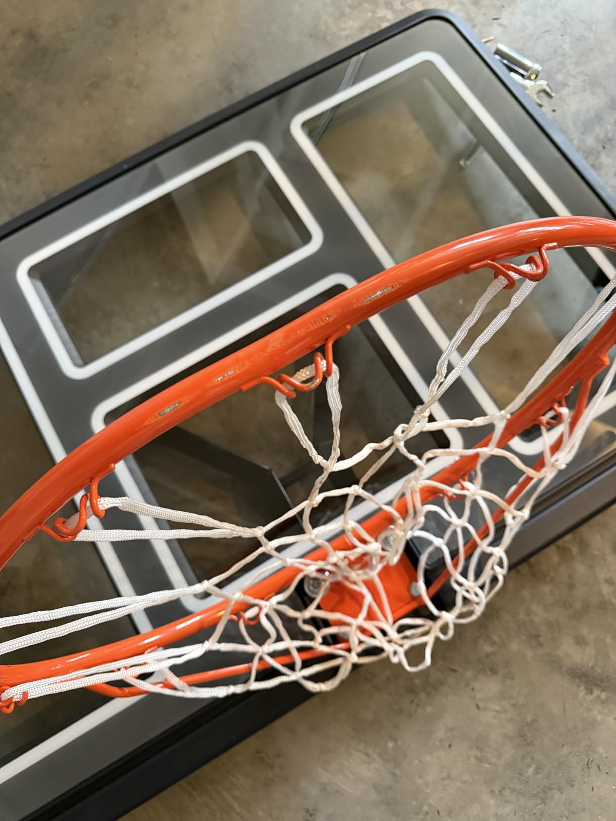Polymer for Basketball Goal and Outdoor Indoor Sign Hoops Bases, Perfect Replacement for Sand and Sandbags to Anchor Portable Sports Pools Baskets, Easy to Use and Apply with Water, 16 oz customer photo 2