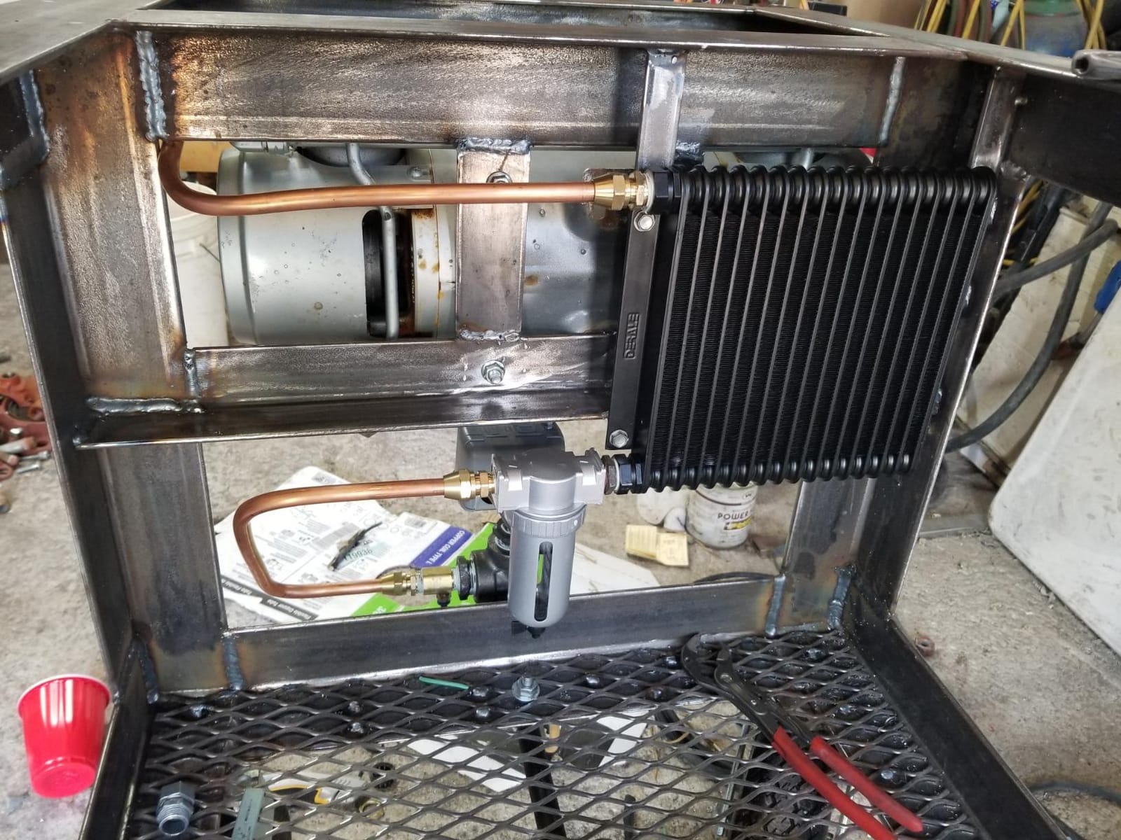 Derale 13614 Series 9000 Plate and Fin Transmission Oil Cooler,Black customer photo 2