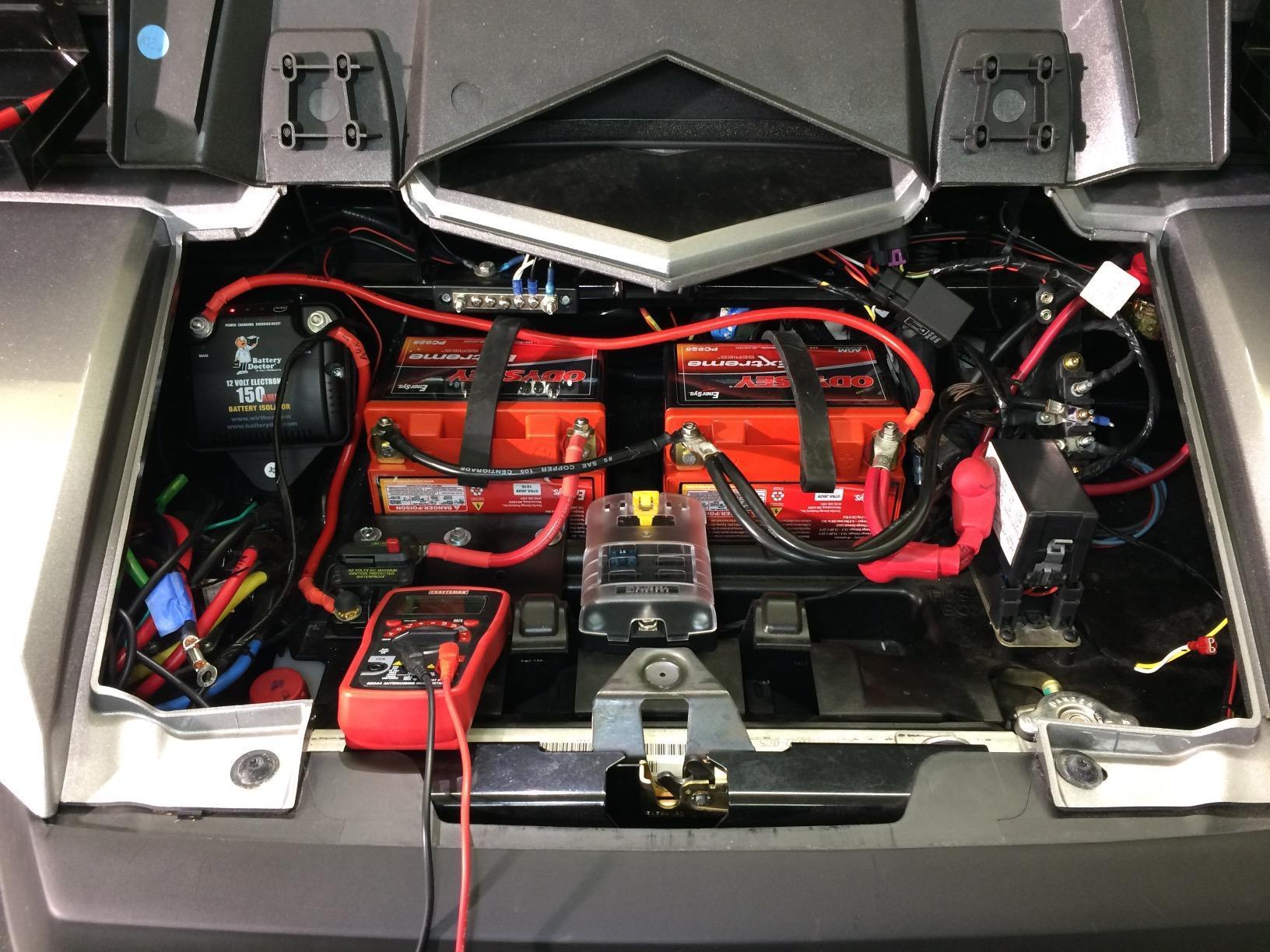 WirthCo Battery Doctor 20092 Dual Battery Isolator, 125/150 Amp, 12 Volt, Electronic Parallel Charging with Manual Override, IP62 Water Resistant, 4 x 4 x 2 Inch customer photo 2