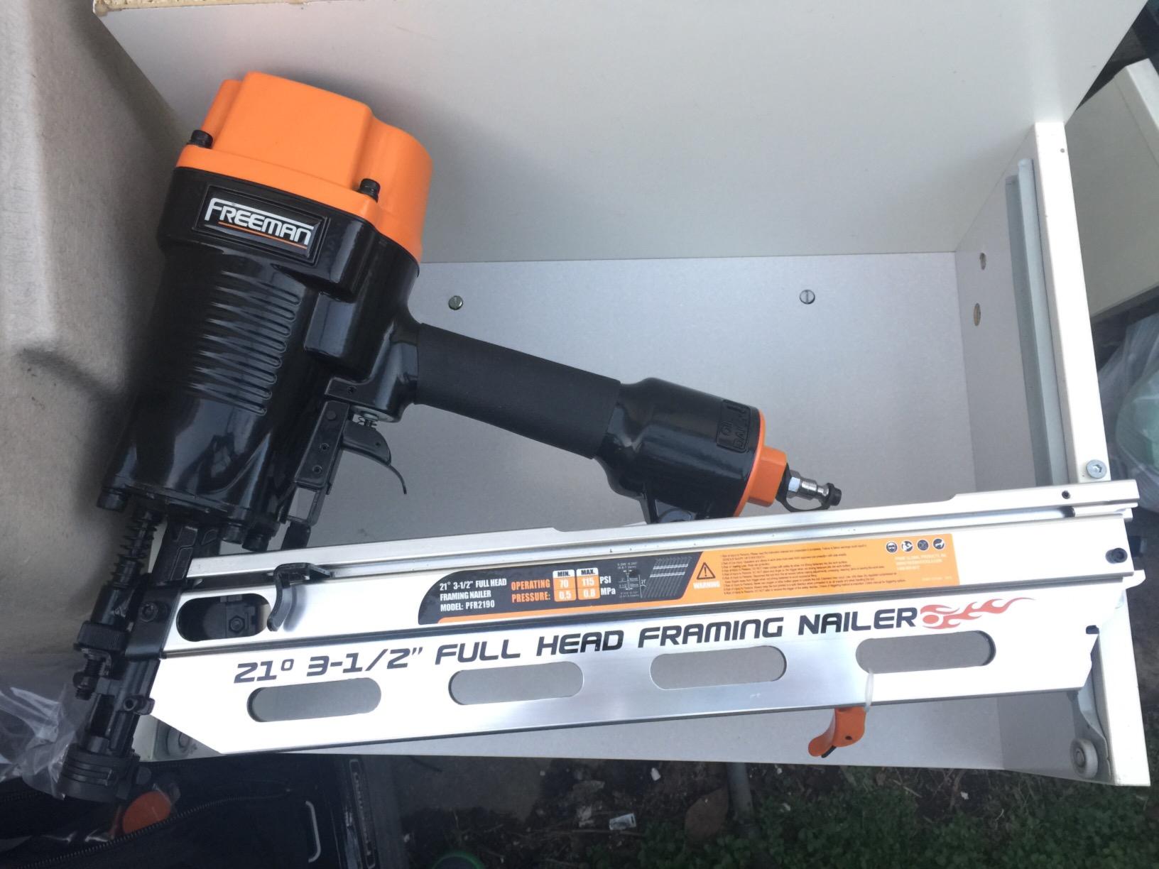 Freeman Pneumatic Nailers and Stapler Kit (4-Piece) | P4FRFNCB customer photo 1