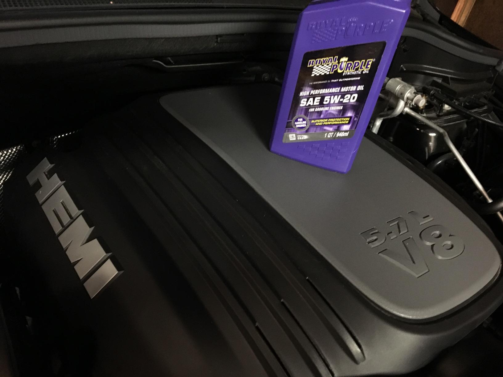 Royal Purple 51520 API-Licensed SAE 5W-20 High Performance Synthetic Motor Oil - 5 Quart, (Model: ROY51520) customer photo 1