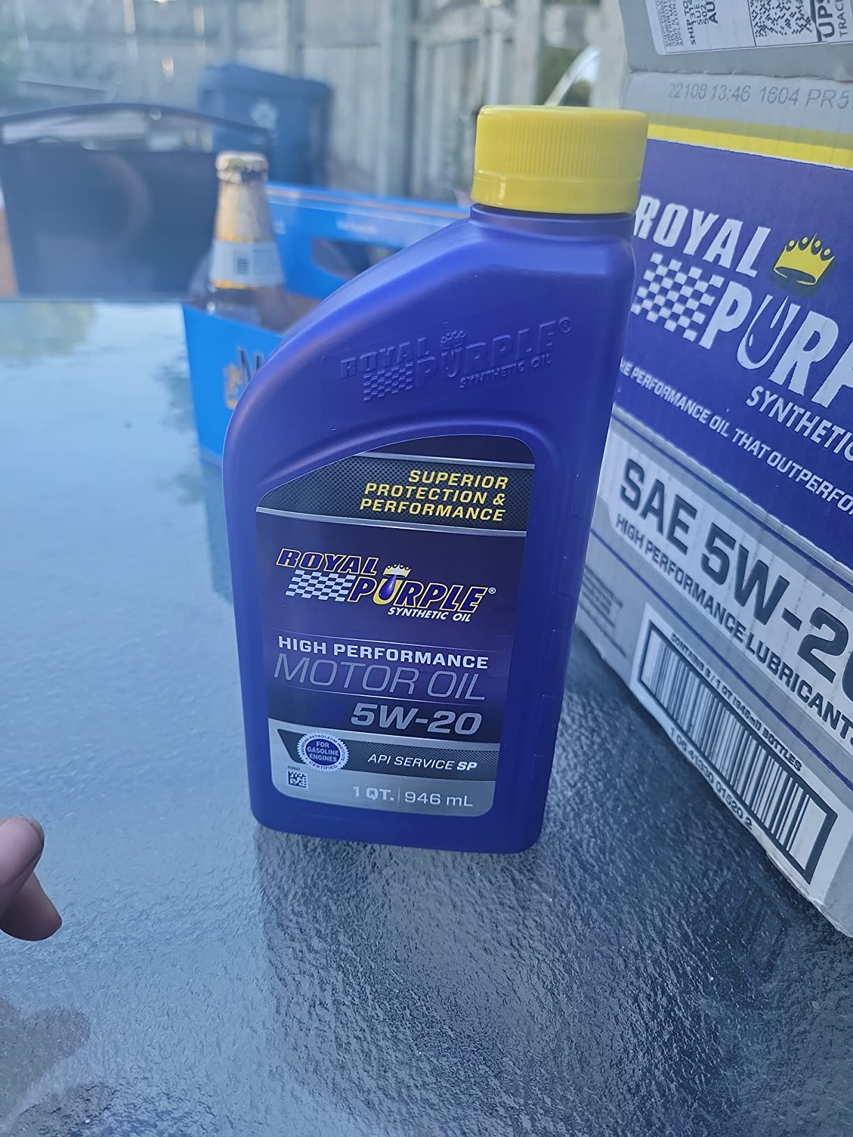 Royal Purple 51520 API-Licensed SAE 5W-20 High Performance Synthetic Motor Oil - 5 Quart, (Model: ROY51520) customer photo 2