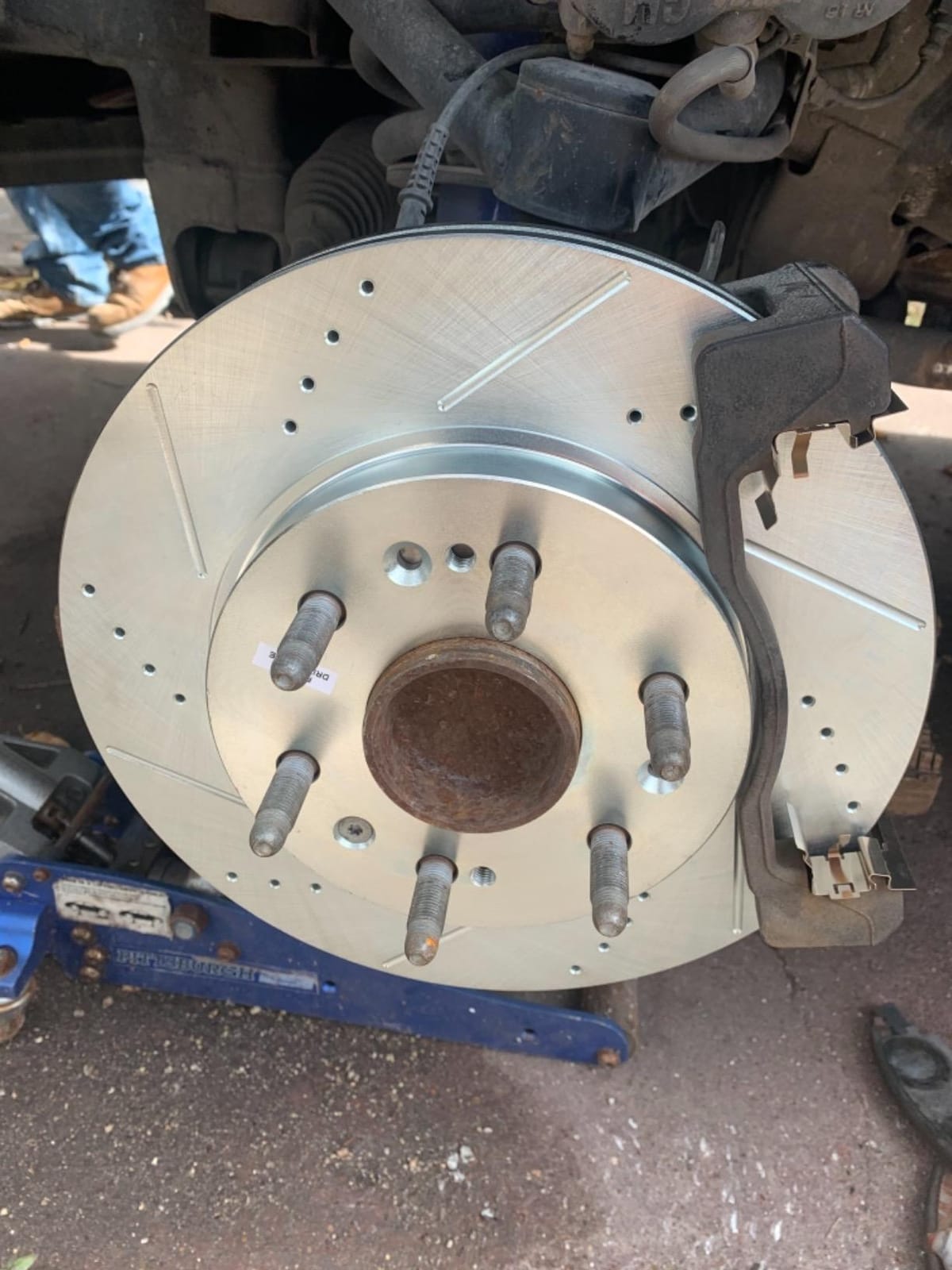 PowerStop Z36 Truck & Tow Brake Pad & Rotor Kit Front K2069-36 customer photo 1