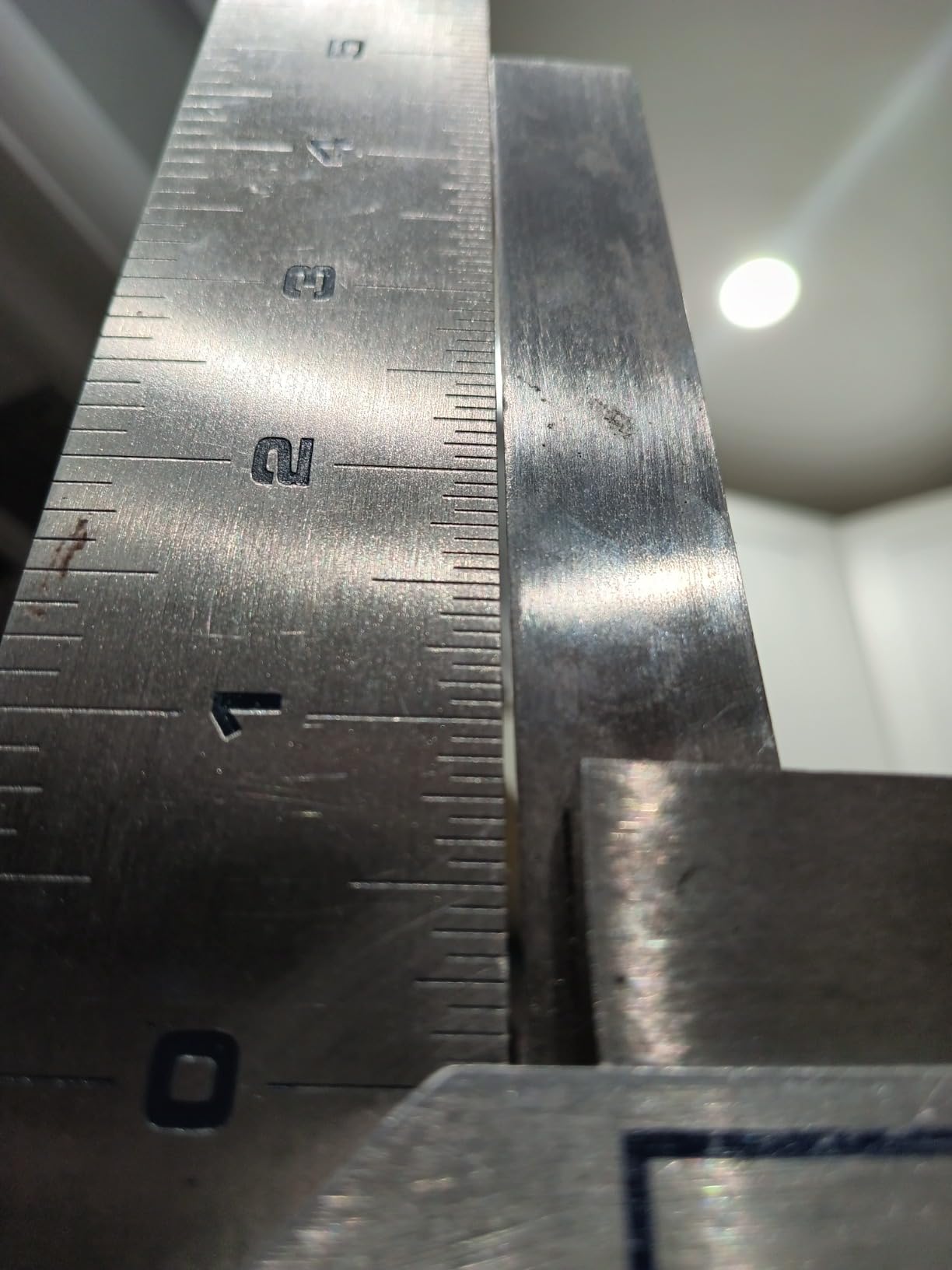 Steelex 4-Inch Precision Square, Silver, Hardened and Tempered Steel Construction customer photo 2