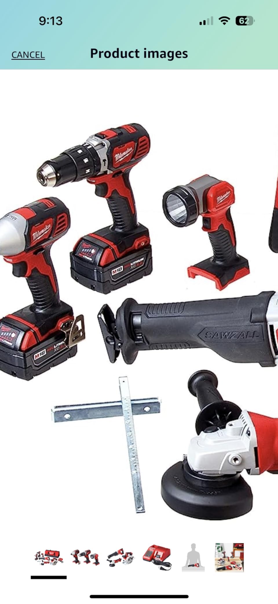 Milwaukee 2696-26 M18 Cordless LITHIUM-ION 6-Tool Combo Kit customer photo 2