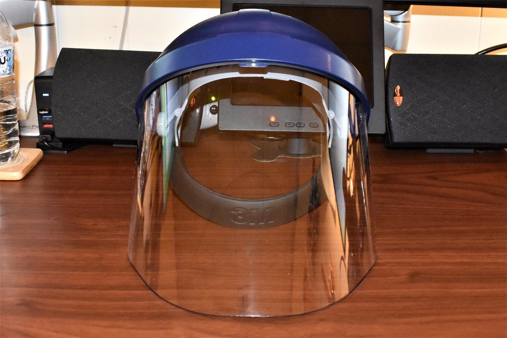 3M H8A Ratchet Headgear and Visor Combination Clear Faceshield, Complete Headgear and Face Shield Safety System customer photo 2