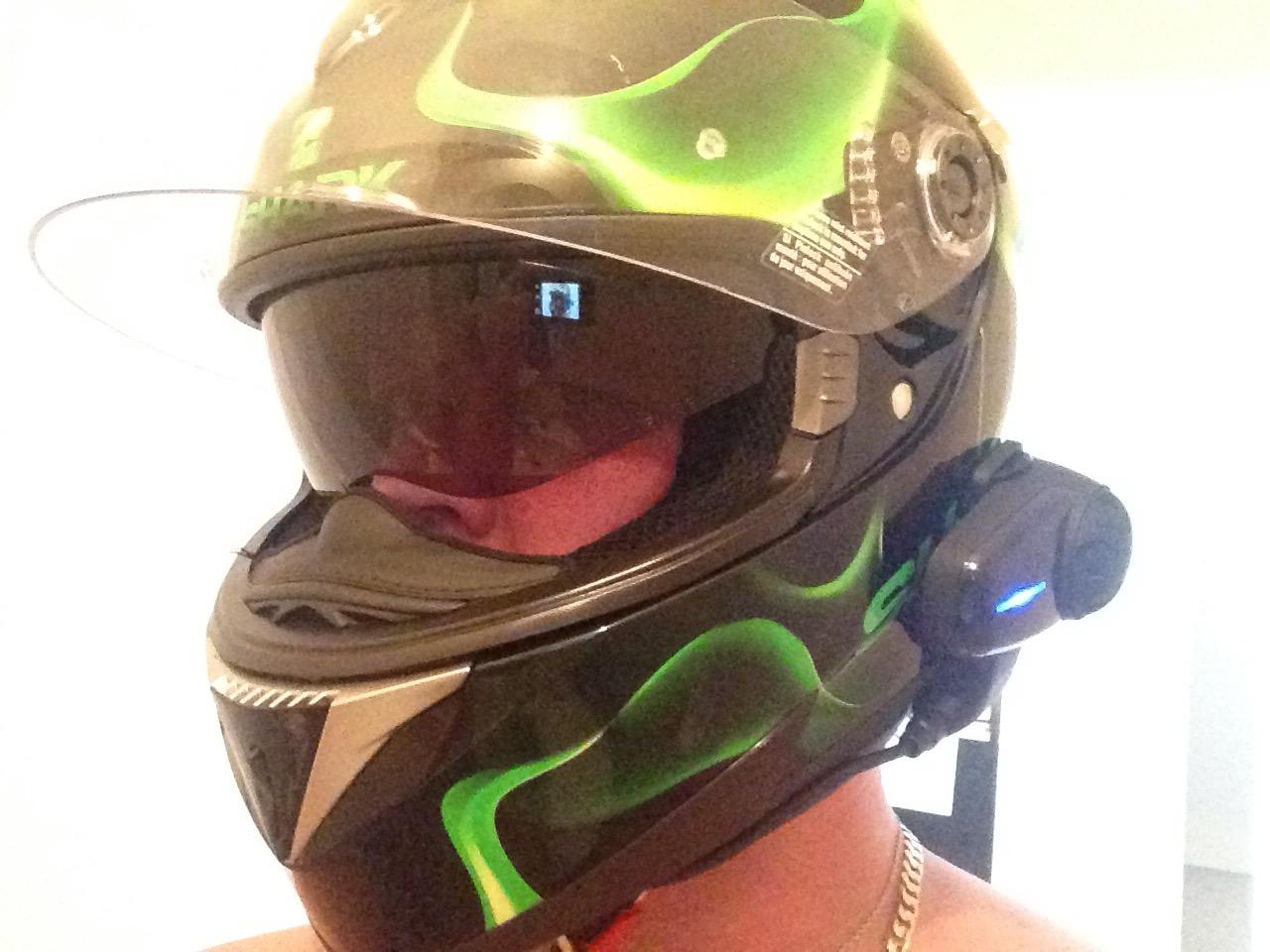 Sena SMH10-10 Motorcycle Bluetooth Headset/Intercom Communication System (Single) customer photo 1