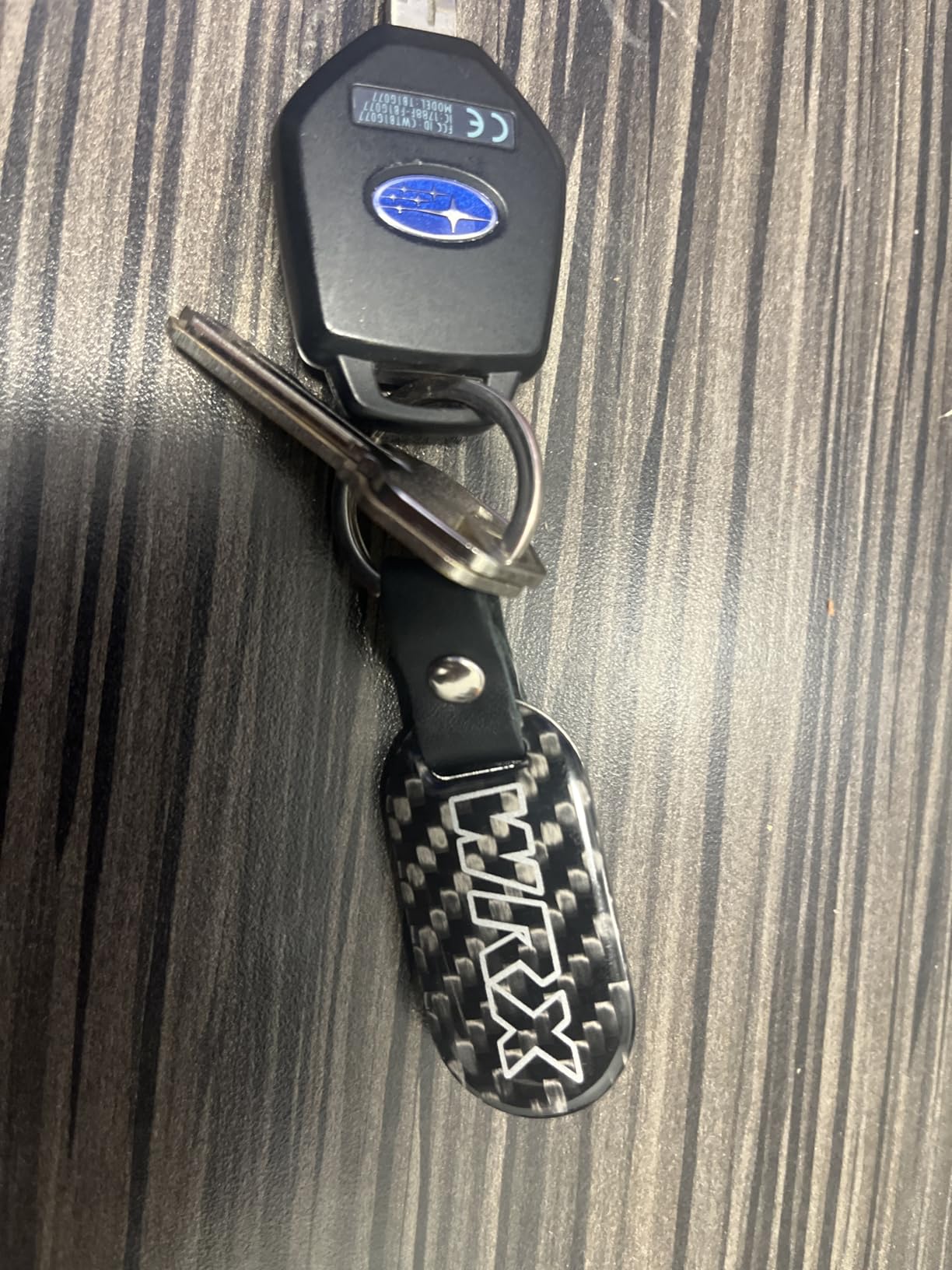 Subaru Genuine WRX Carbon Fiber Key Chain - SOA342L157 customer photo 1