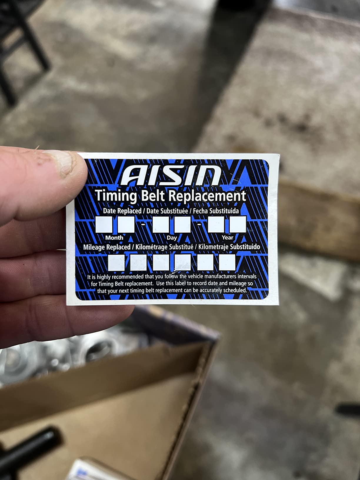 AISIN GENUINE TKT-025 Engine Timing Belt Kit with Water Pump - Compatible with Select Toyota 4Runner, T100, Tacoma, Tundra customer photo 2