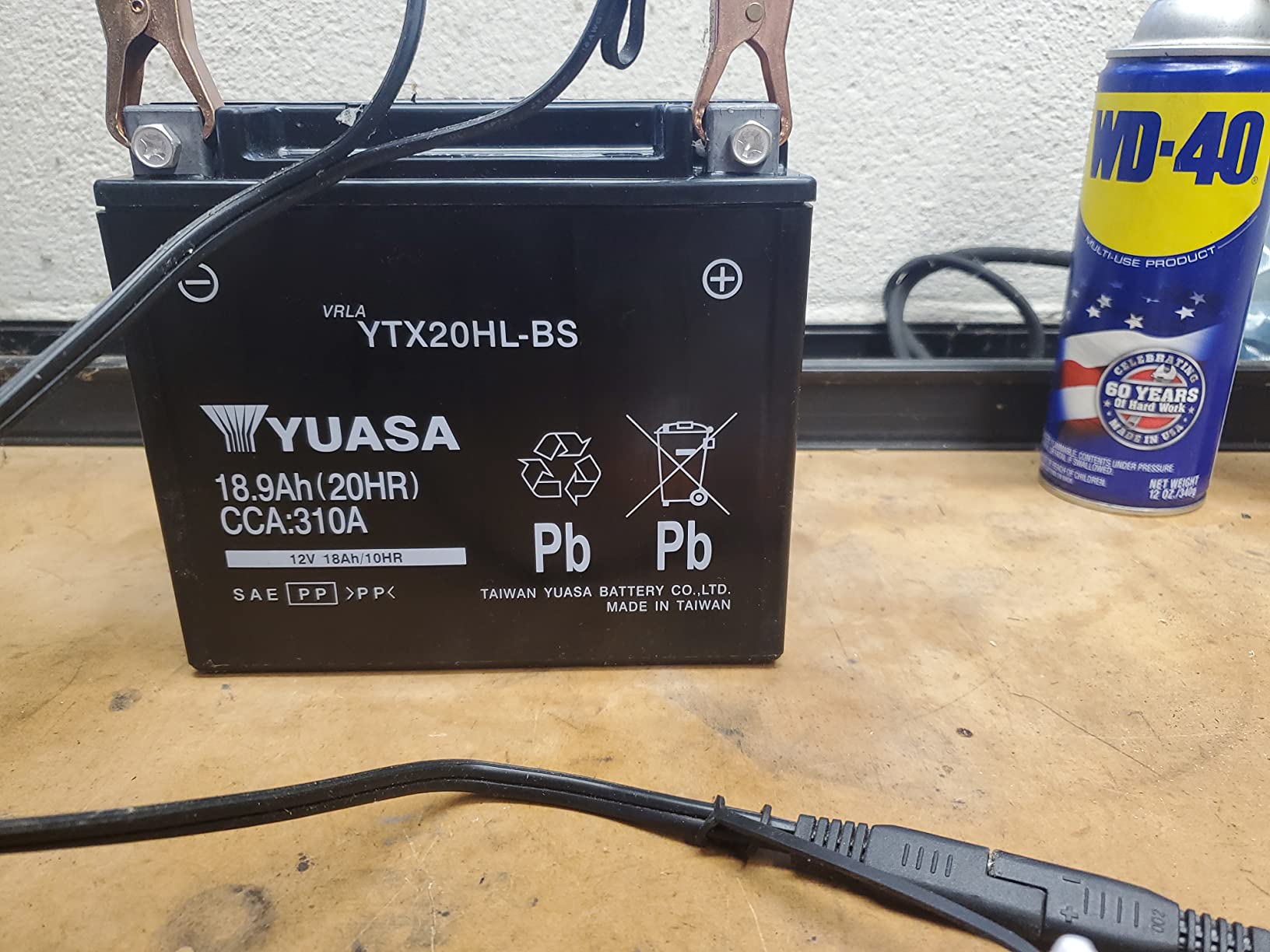 Yuasa YUAM620BH YTX20HL-BS Maintenance Free H Series AGM Battery with Acid pack customer photo 1