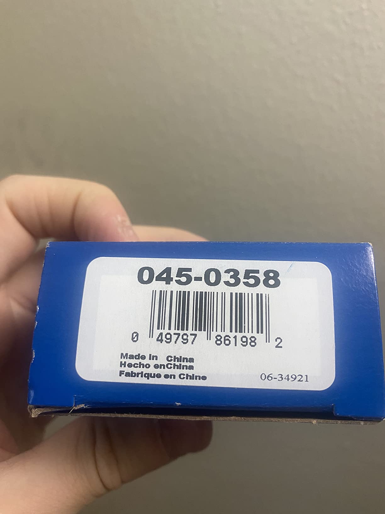 Beck/Arnley 045-0358 PCV Valve customer photo 1