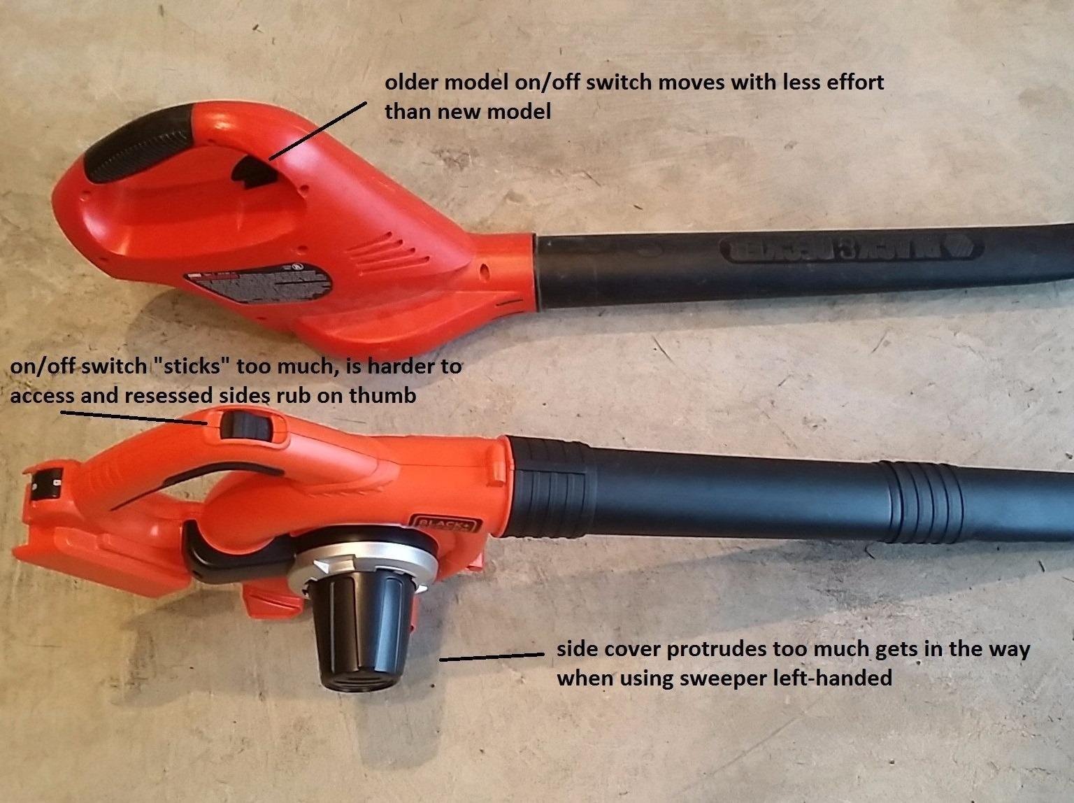 BLACK+DECKER Leaf Blower Cordless with Battery and Charger, POWERCOMMAND 40V MAX 90 CFM Variable Speed Up to 120 MPH, Battery Leaf Blower, Hard Surface and Yard Sweeper (LSW36) customer photo 1