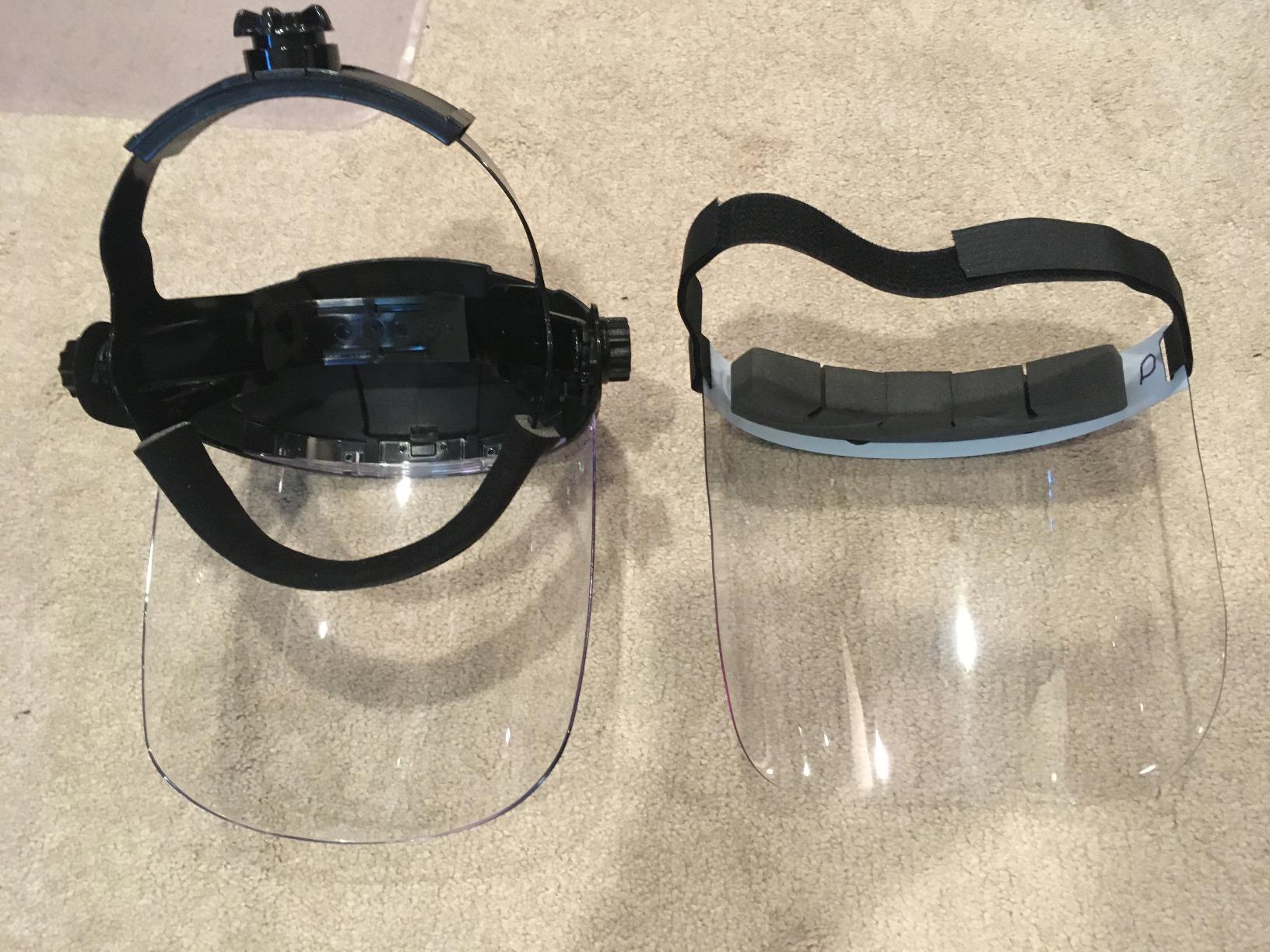 Sellstrom DP4 Face Shield - Lightweight Mask with High Impact Crown & Ratchet Headgear for Work, Grinding, Cutting - ANSI Z87.1 - Anti Fog Polycarbonate Window customer photo 2
