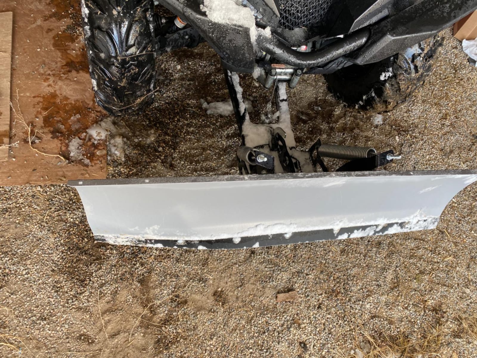 KFI Products 105500 SNO-Devil ATV Plow customer photo 1