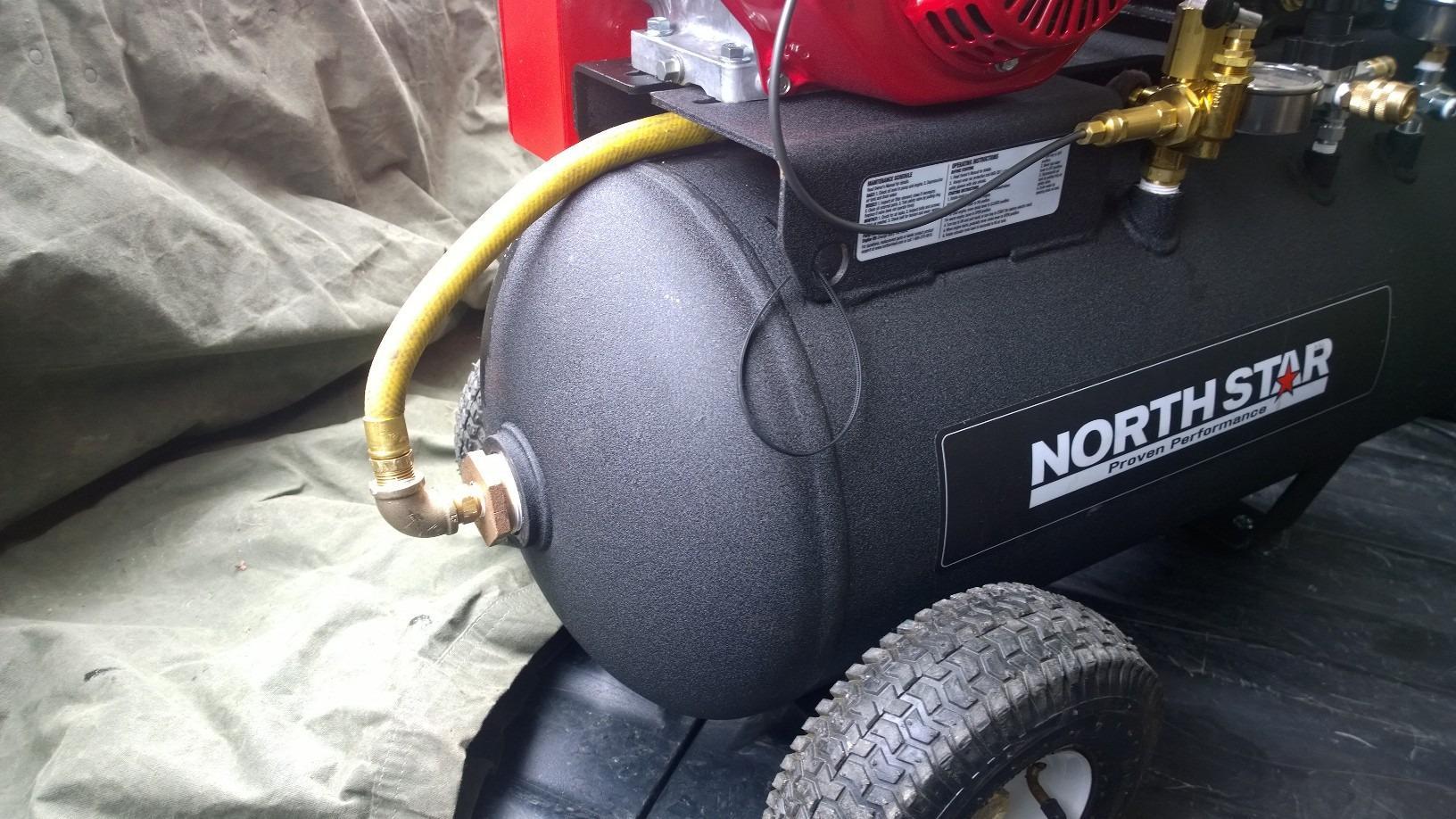 NorthStar Gas-Powered Air Compressor, 90 PSI, 13.7 CFM customer photo 1