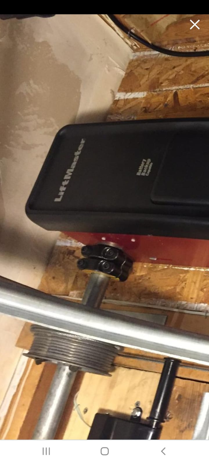 LiftMaster 8500 Wall Mount Garage Door Opener Package customer photo 2