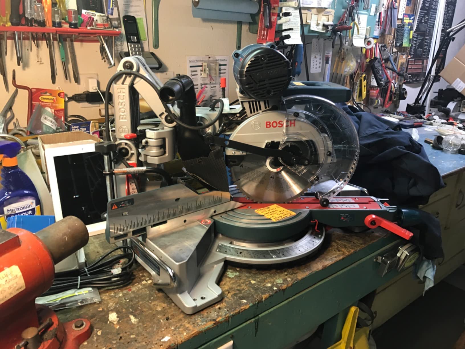 BOSCH 15.0 Amp CM10GD 10 In. Dual-Bevel Glide Miter Saw for Woodworking customer photo 2