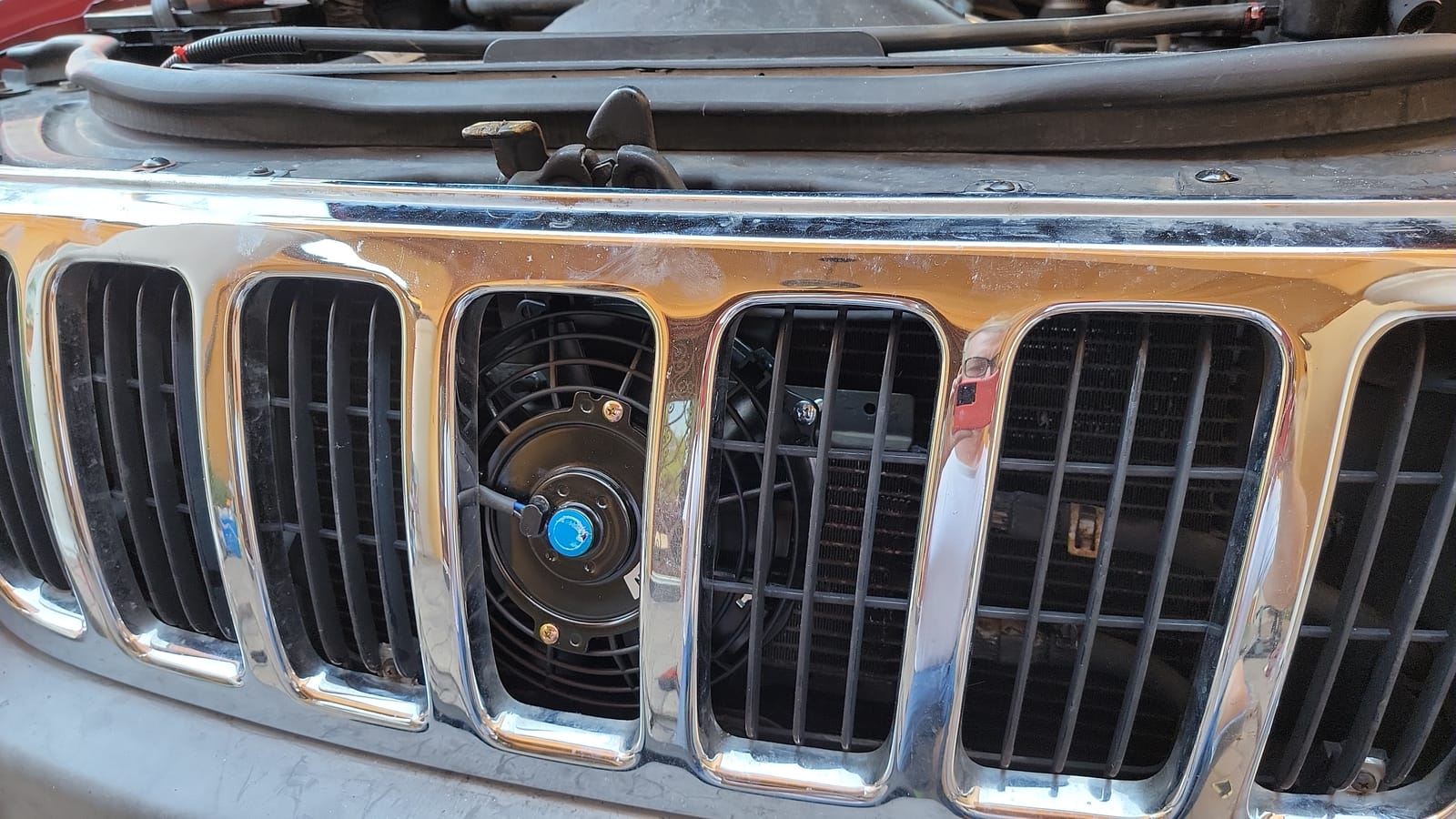 Auto Dynasty 14 inch Universal 12V Electric Radiator Cooling Fan Kit, Black customer photo 1