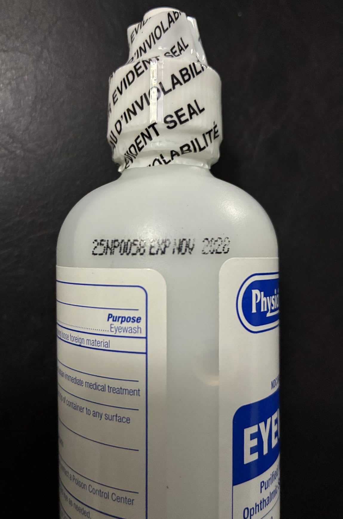 PhysiciansCare by First Aid Only 7-006 Eye Wash Solution, 4 oz Bottle customer photo 1