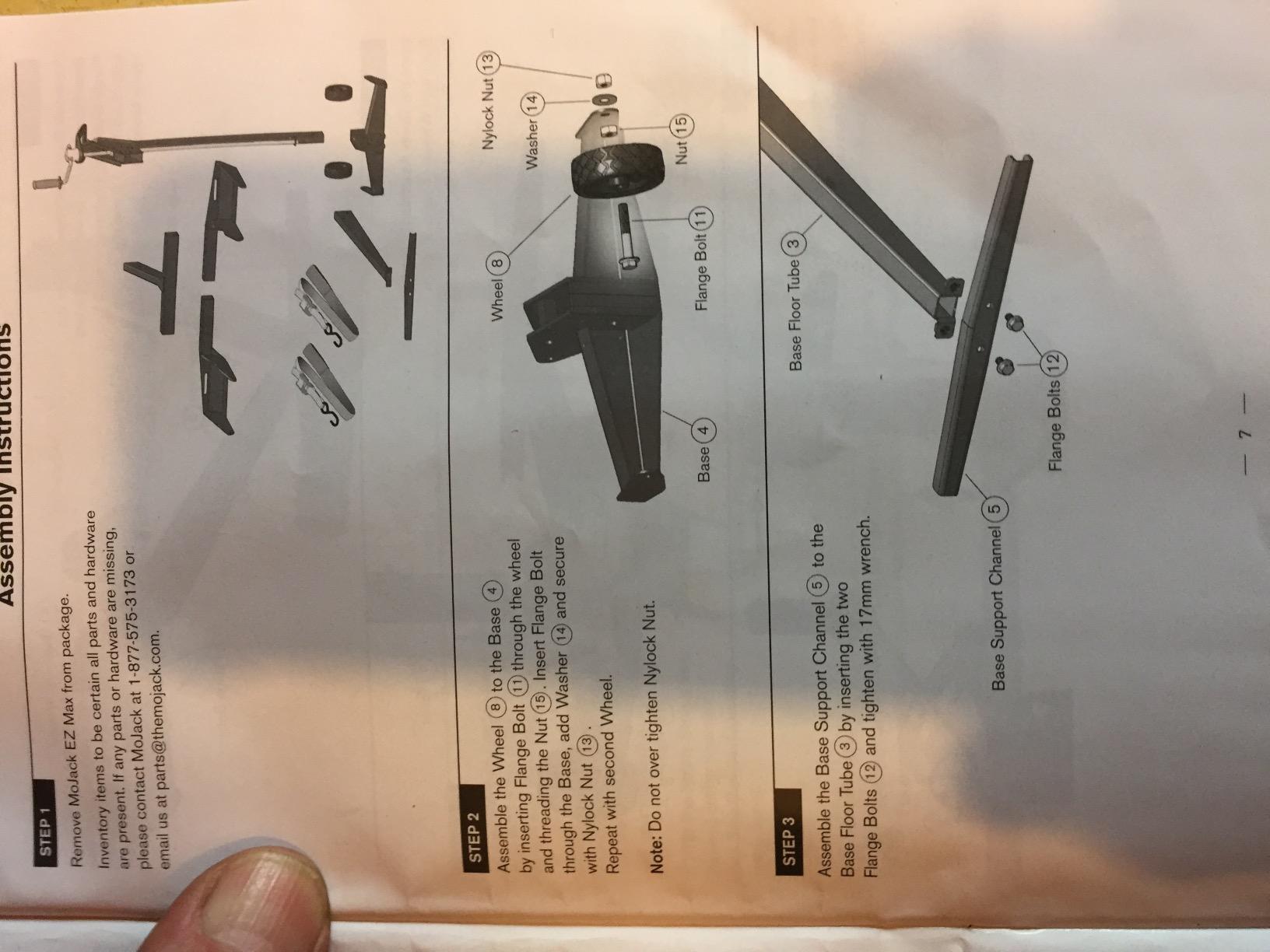 MoJack EZ MAX 45001 Riding Lawn Mower Lift Jack, 450 lb, Zero Turn/Tractor customer photo 1