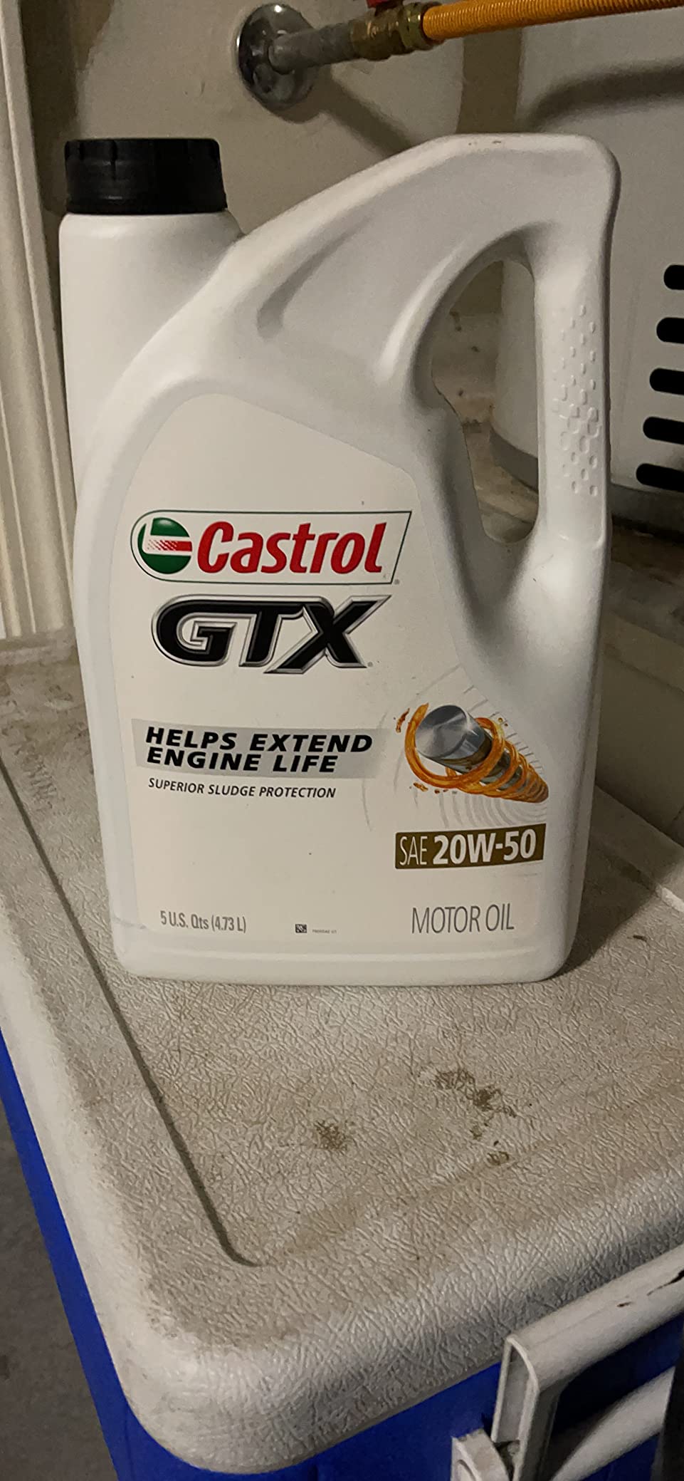 Castrol GTX 20W-50 Conventional Motor Oil, 5 Quarts customer photo 1