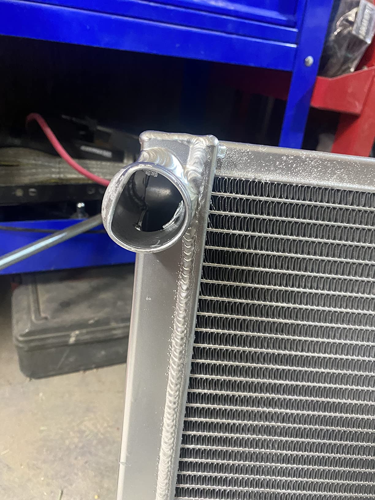 Auto Dynasty Full Aluminum Radiator Compatible with 1947-1954 Chevy Pickup Suburban L6 3-Row Cooling Radiator customer photo 1