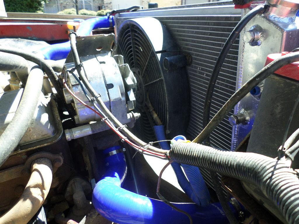 Auto Dynasty Full Aluminum Radiator Compatible with 1947-1954 Chevy Pickup Suburban L6 3-Row Cooling Radiator customer photo 2