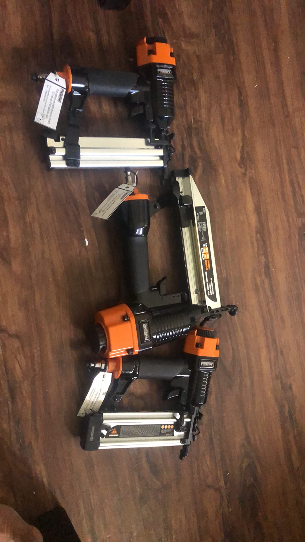 Freeman Pneumatic Finish Nailers and Stapler Kit (4-Piece) | P4FNCB customer photo 1