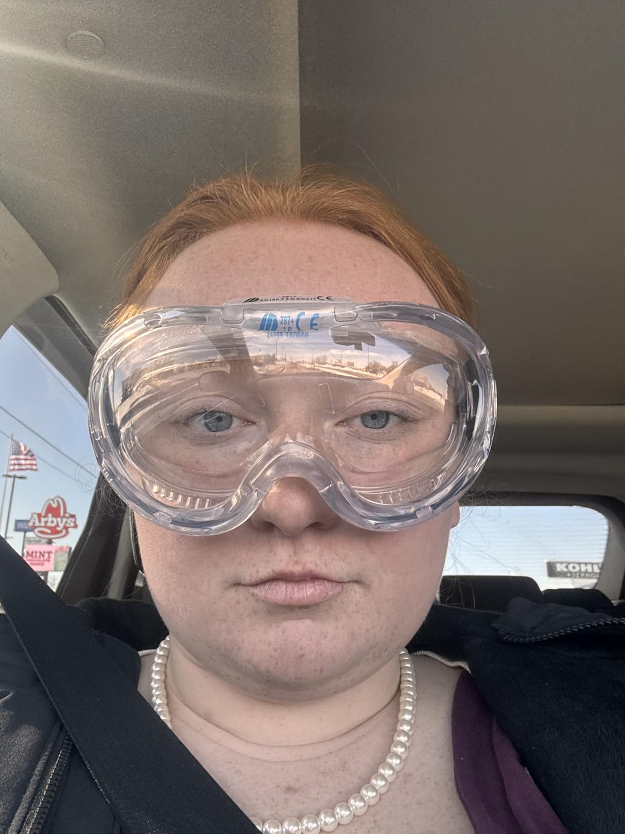 TR Industrial Anti-Fog Approved Wide-Vision Lab Safety Goggle, ANSI Z87.1 Approved customer photo 2