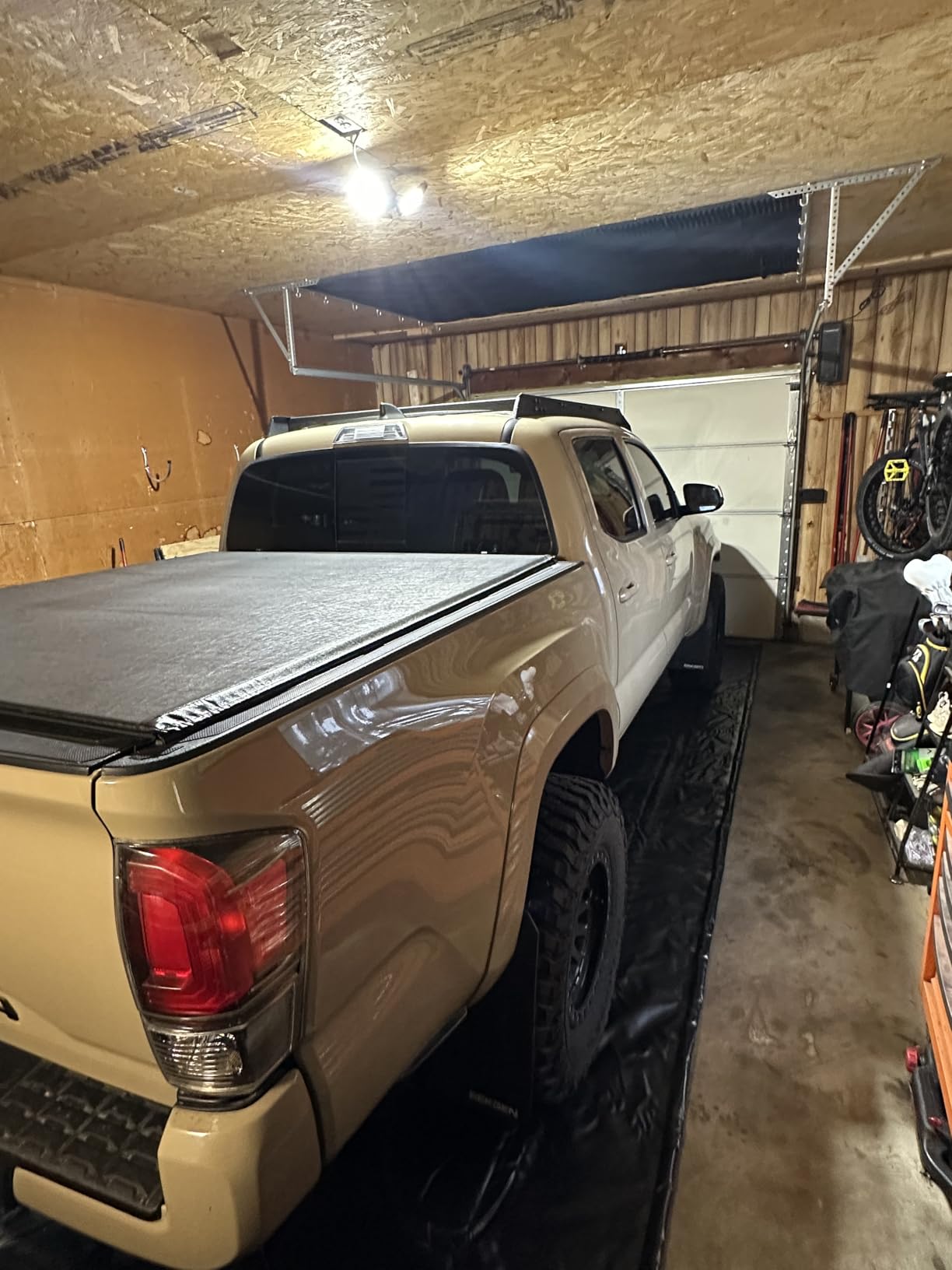 AutoFloorGuard Garage Containment Mat, Mid-Size Vehicles, 7.75 Ft x 18 Ft customer photo 1