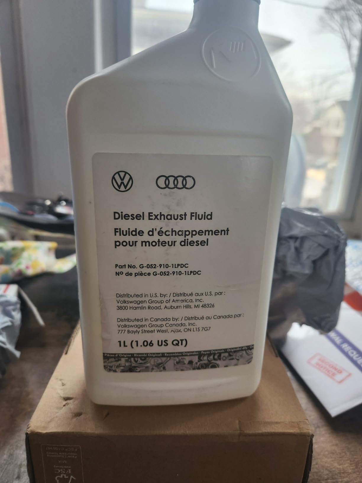 Genuine Audi (G052910A2) Diesel Exhaust Fluid customer photo 2