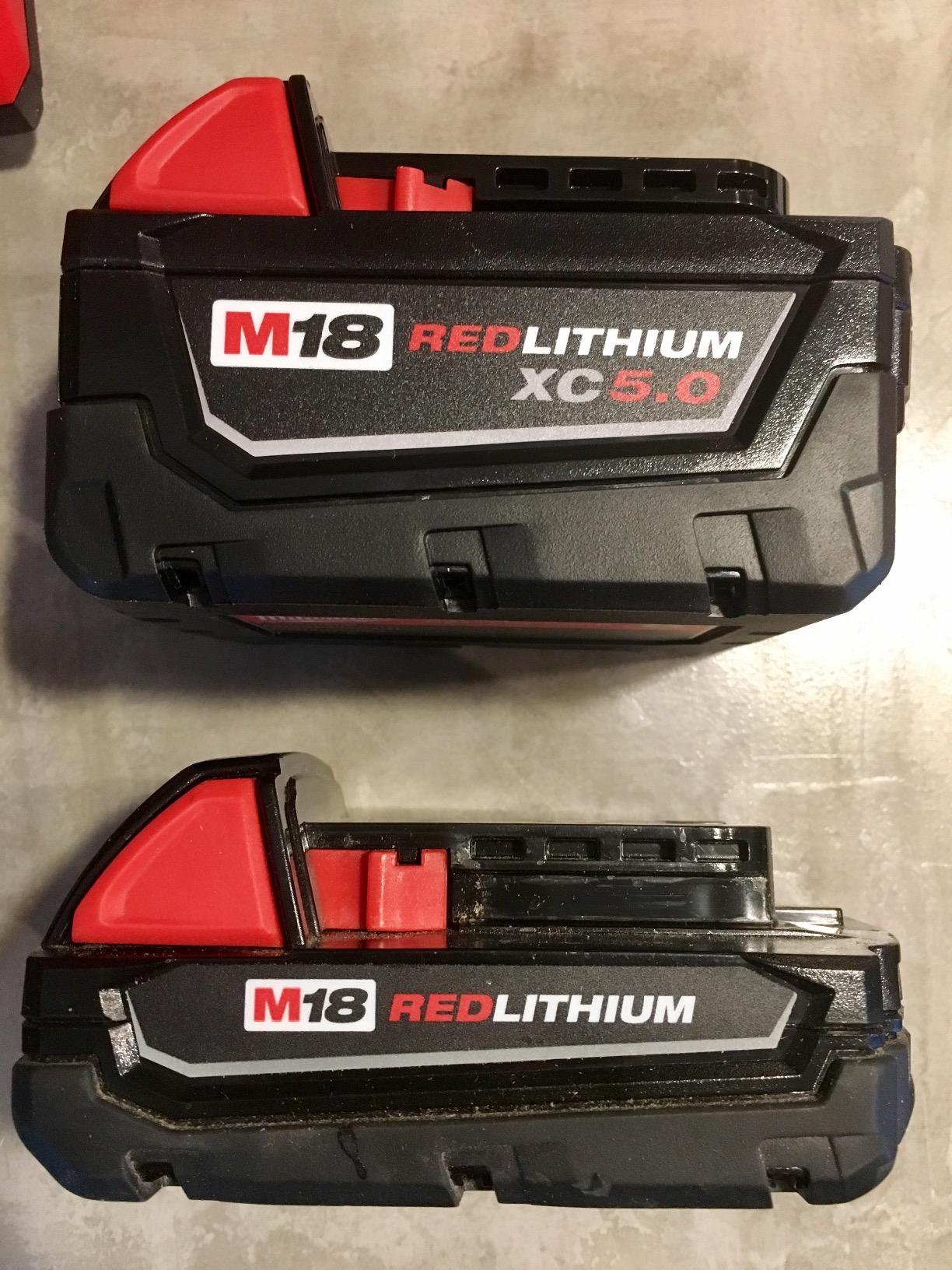 Milwaukee 48-11-1850 M18 Redlithium 5.0Ah Bat Pack customer photo 2