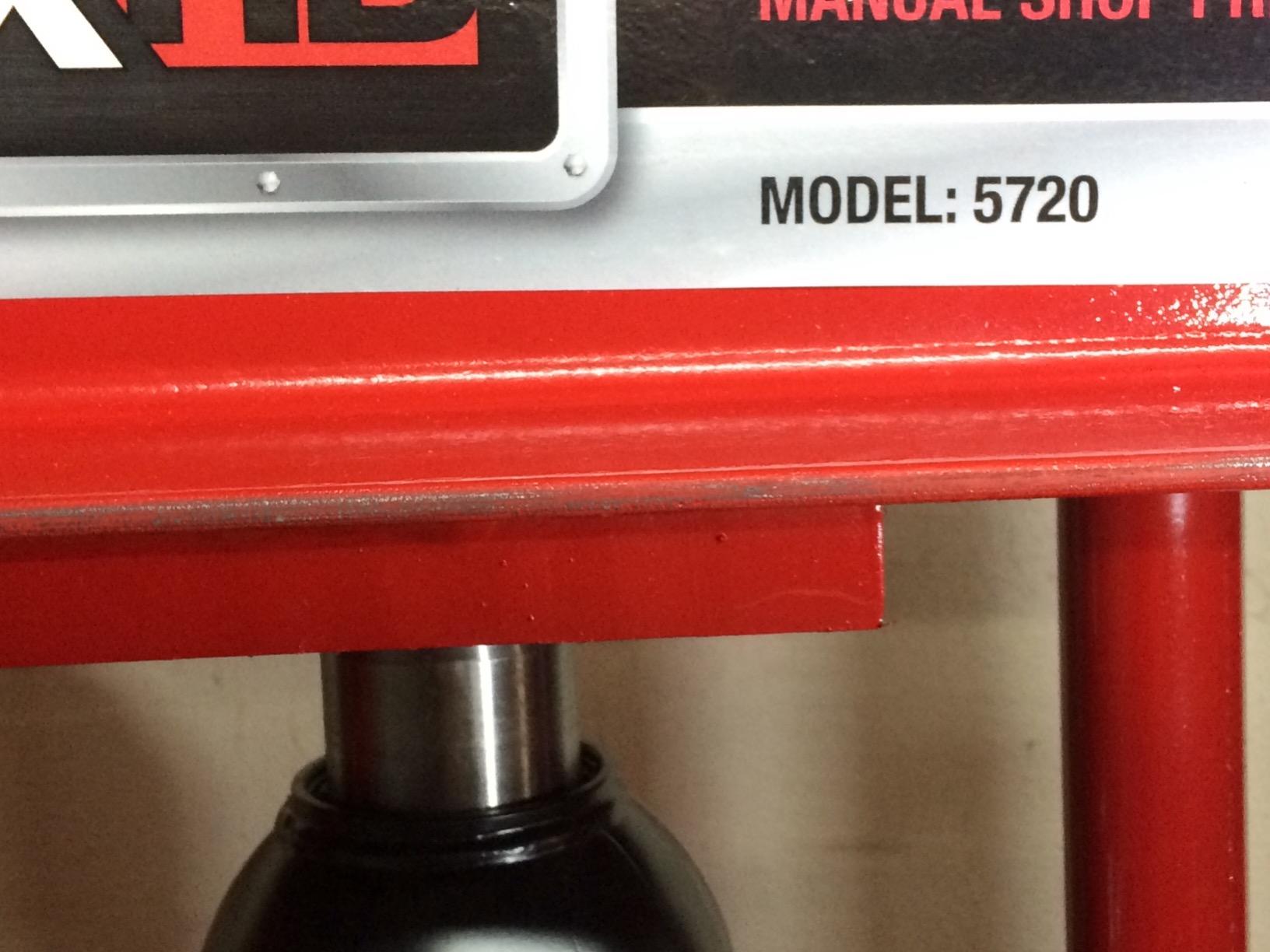 Sunex 5720 Fully-Welded Manual Hydraulic Shop Press, 20 Tons customer photo 1