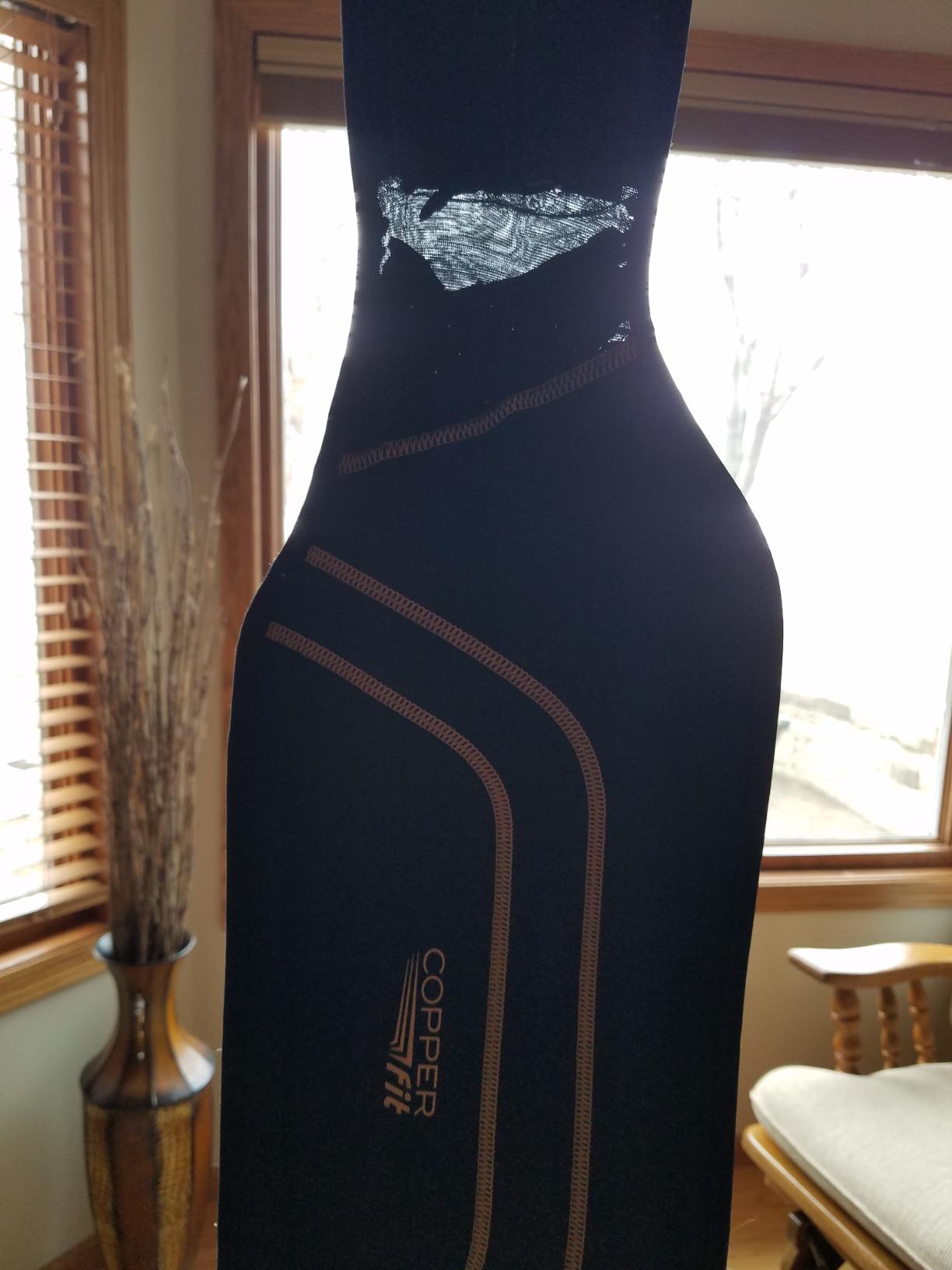 Copper Fit Advanced Back Pro Back Support, Black with Copper Trim, Small/Medium (CFBACK) customer photo 1