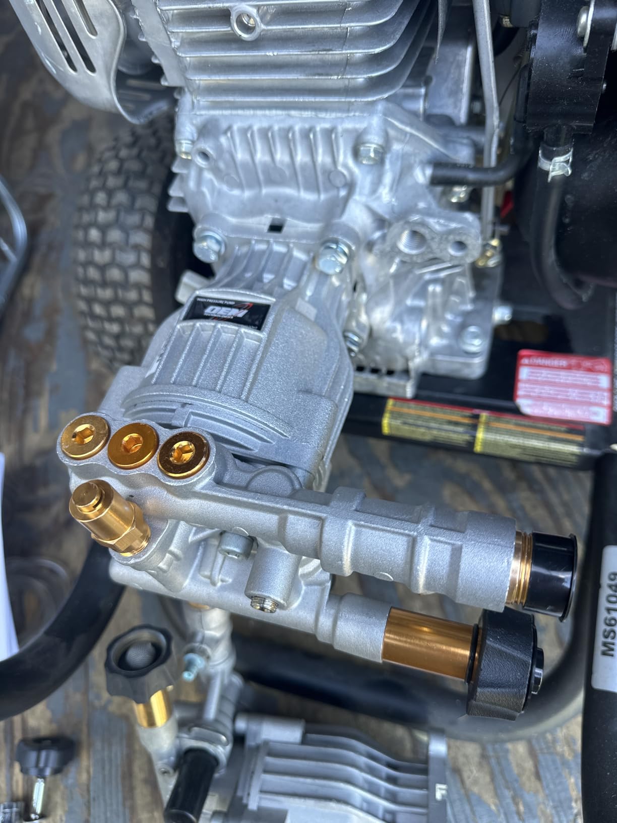 OEM Technologies 3300 PSI 2.4 GPM Horizontal Pressure Washer Pump Kit 90028 customer photo 1