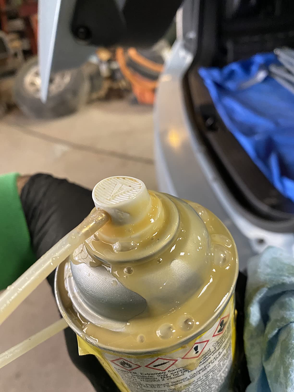 KBS Coatings 75101 Cavity Coater and Wand, 16 fl oz., Yellow customer photo 2