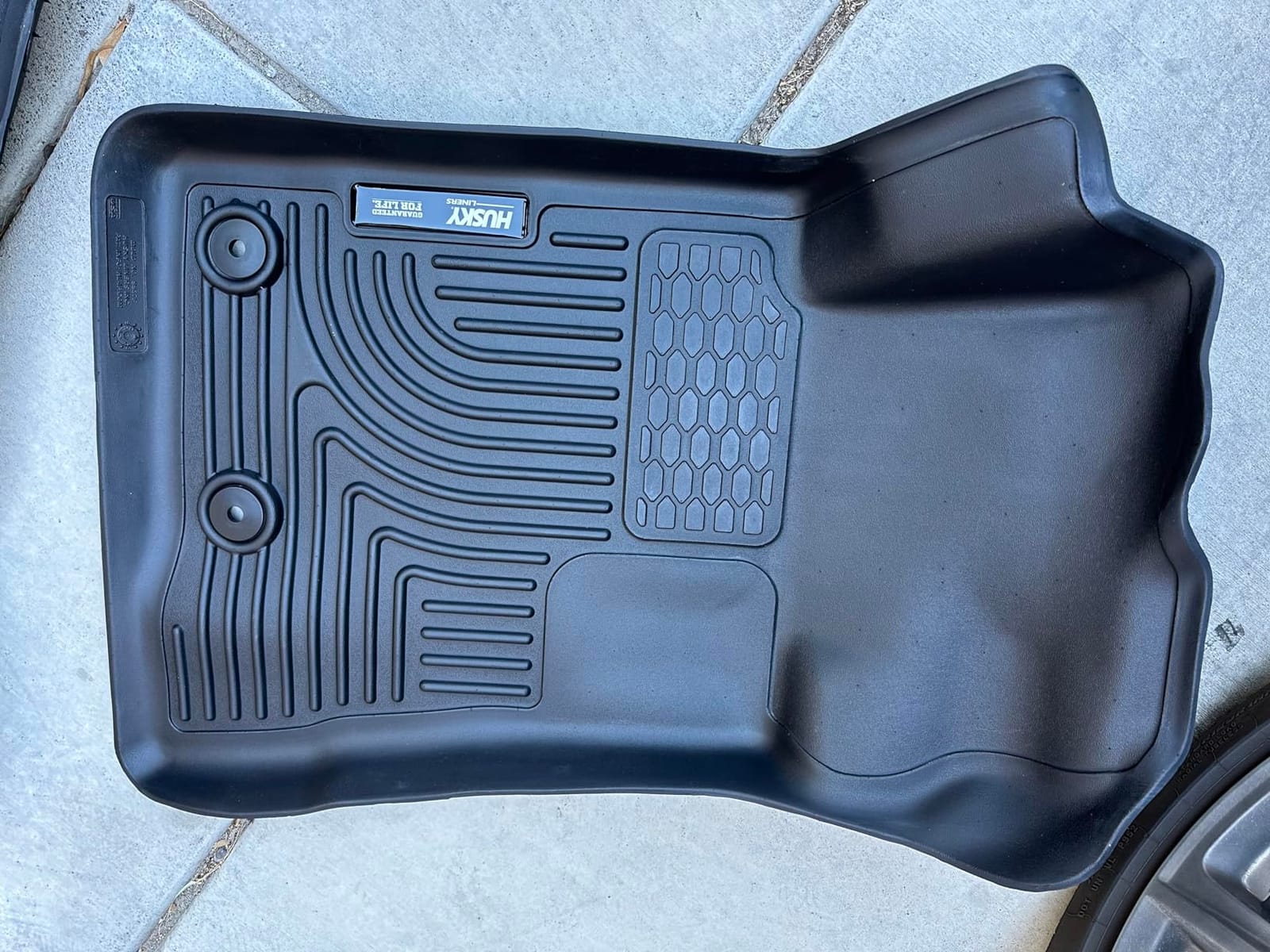 Husky Liners Weatherbeater Floor Mats | Fits 2015-2026 Ford Mustang | Front & 2nd Row, 3-pc Black - 99371 customer photo 2