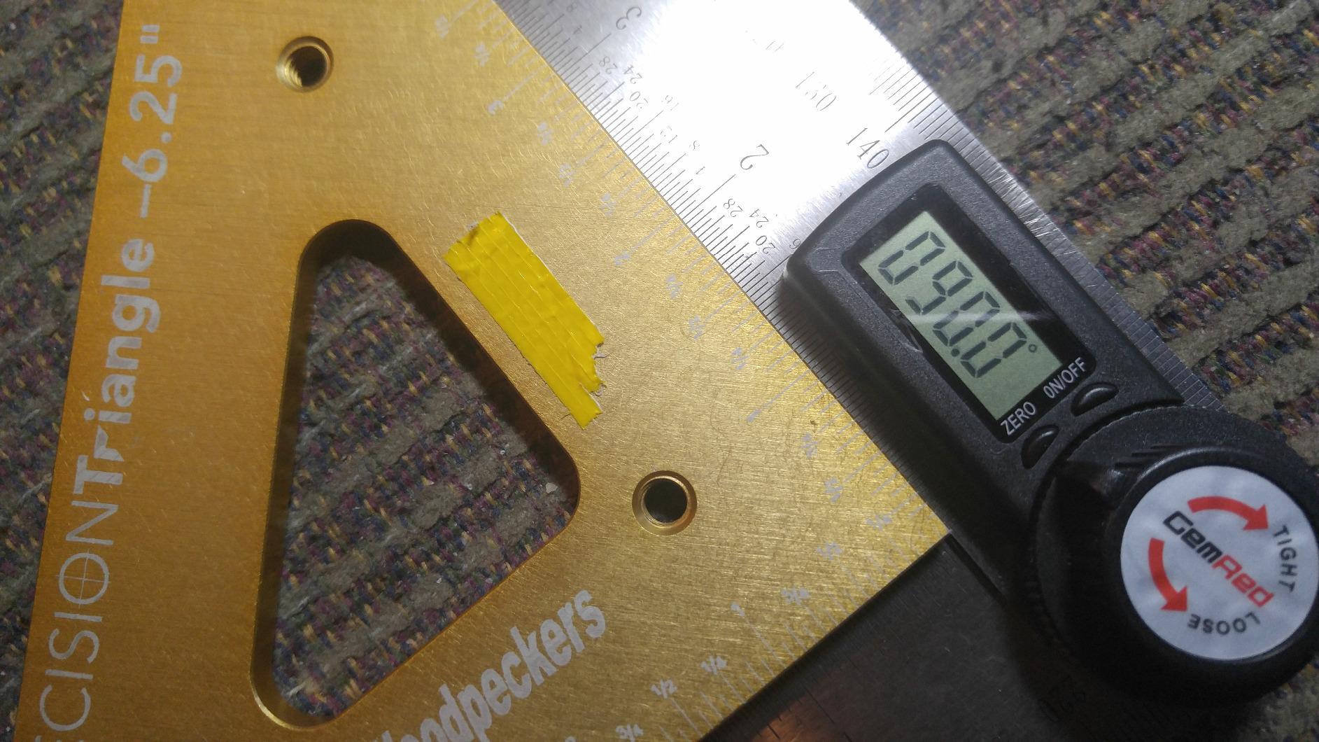 GemRed 82305 Digital Angle Finder Protractor Stainless Steel 7inch 200mm customer photo 1
