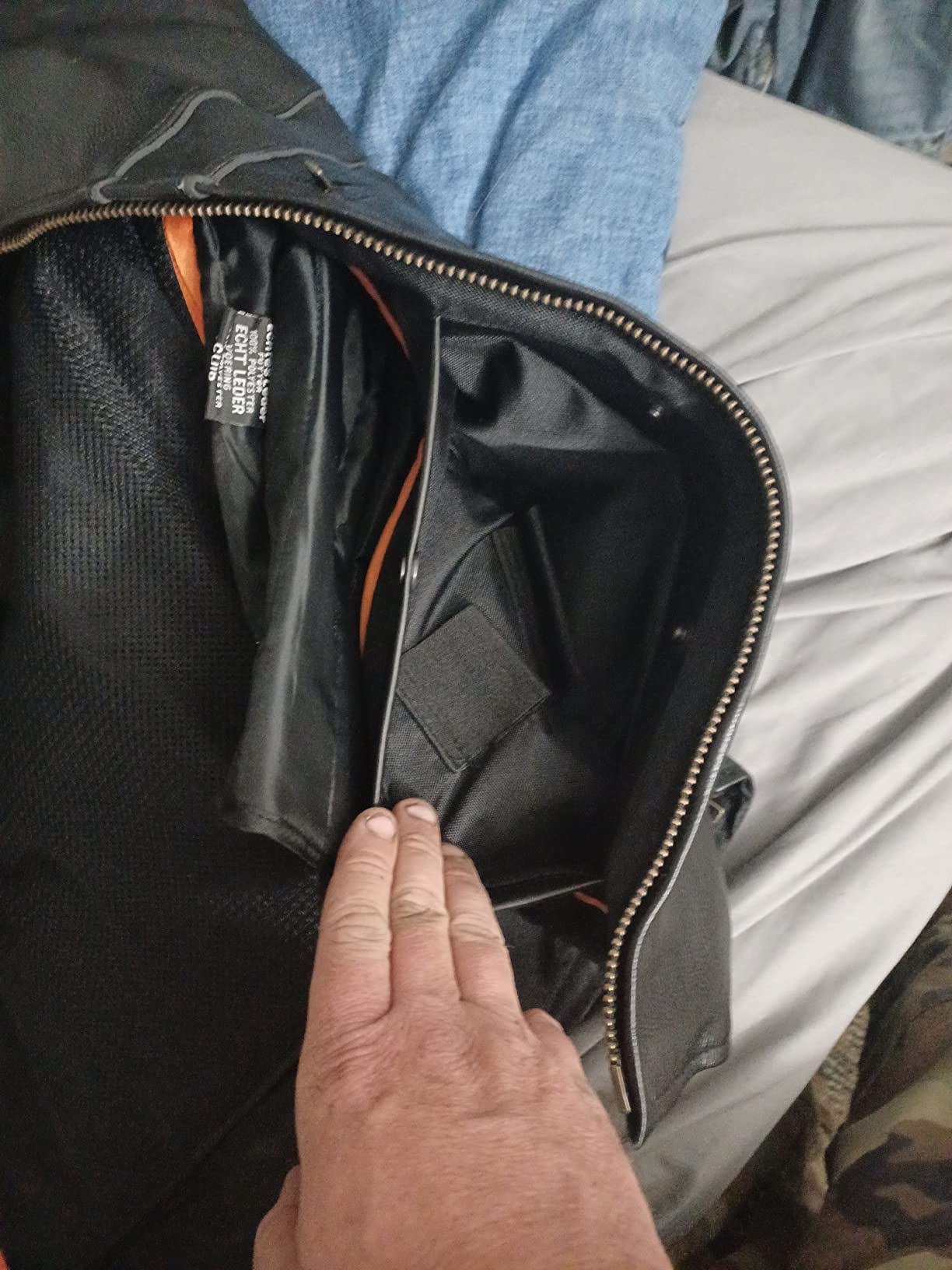 Milwaukee Men's Premium Leather Vented Scooter Jacket customer photo 1