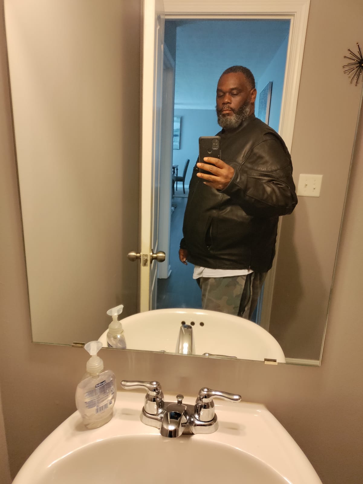 Milwaukee Men's Premium Leather Vented Scooter Jacket customer photo 2