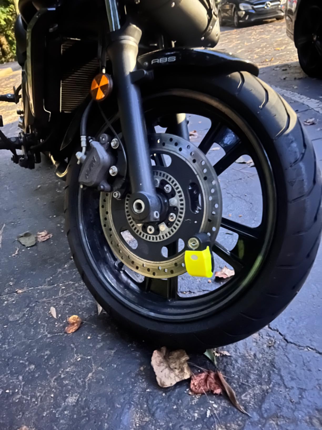URBAN UR6 Hi-Tech Motorcycle Disc Lock with Smart Alarm | Best Value | 120dB, LED, Warning, A+ Sensitivity, Truly Waterproof, Long-Life CR2 Battery, Carried Locked, Bike Anti Theft Wheel Brake Locks customer photo 2