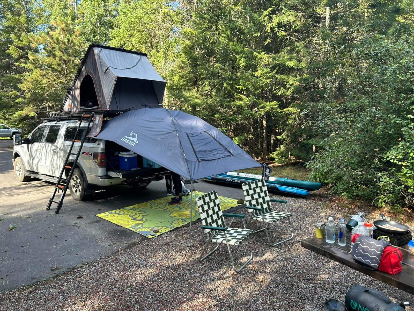 Hasika Waterproof SUV Tailgate Tent and Car Awning customer photo 2