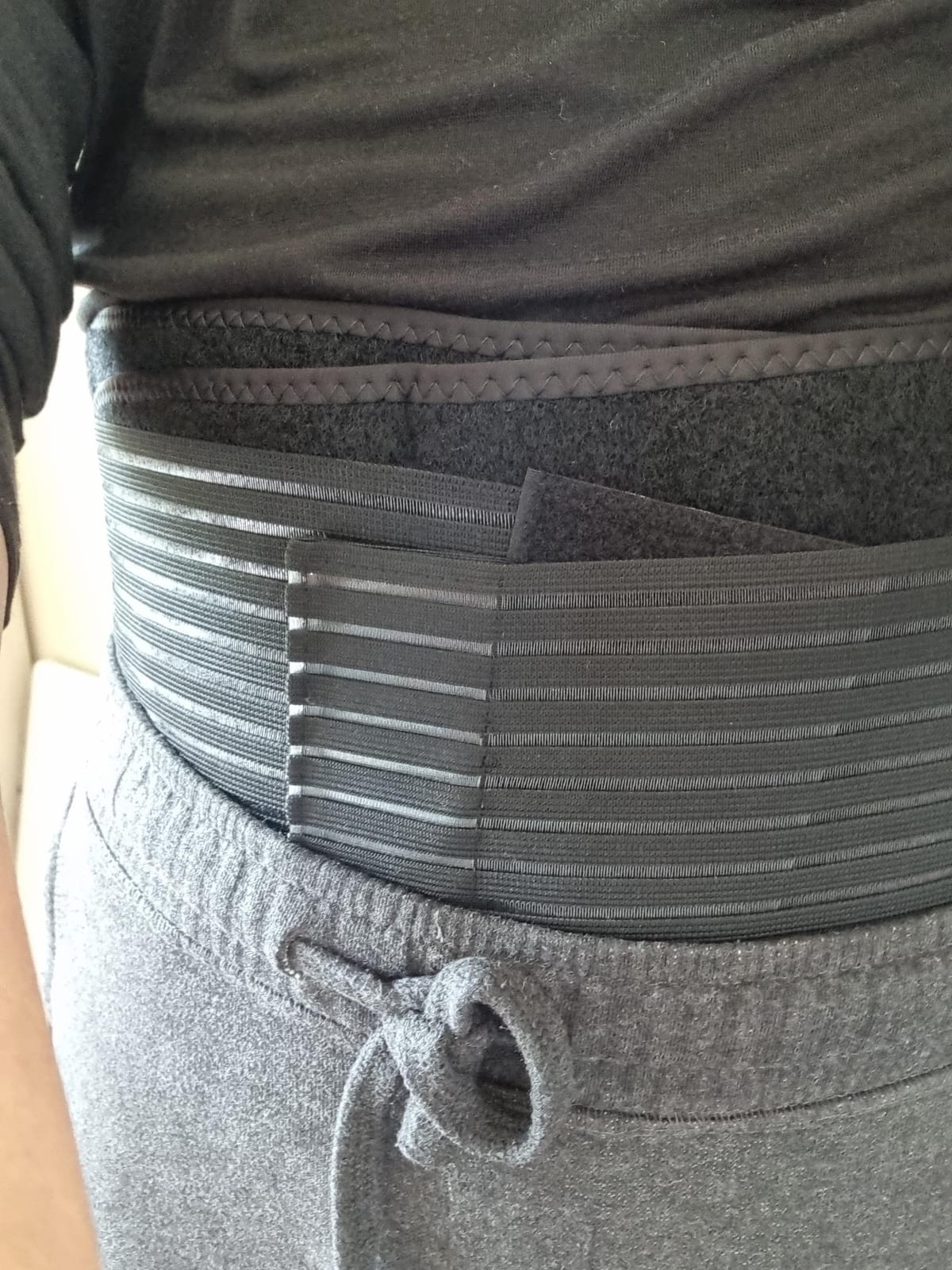 BraceUP Back Brace for Men and Women Lower Back - Breathable Waist Lumbar Support Belt for Sciatica, Herniated Disc, Scoliosis Back Pain Relief, with Dual Adjustable Straps (L/XL 35-43 In) customer photo 1