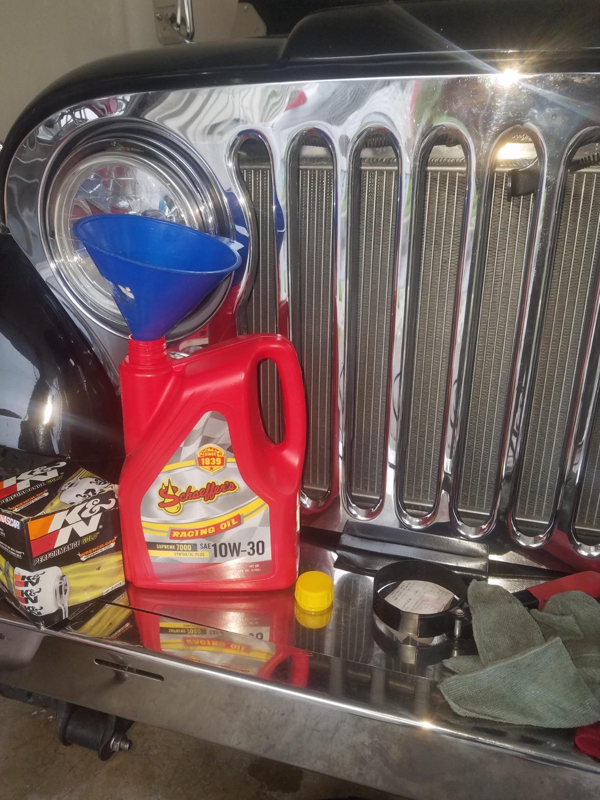 Schaeffer Manufacturing Co. 0709-006S Supreme 7000 Synthetic Plus Racing Engine Oil, 10W-30, 1-Gallon Bottle customer photo 2